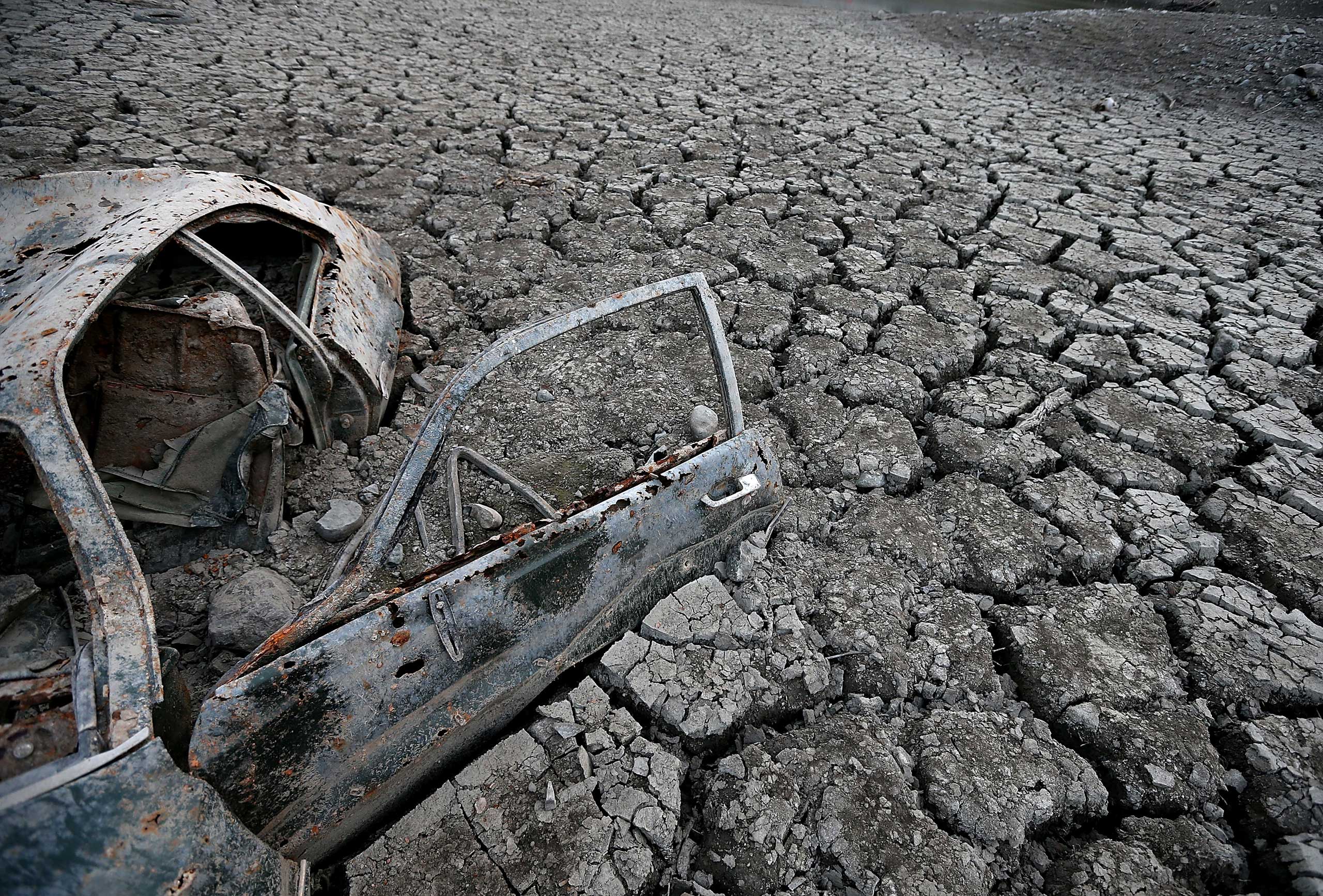 California Drought Dries Up Bay Area Reservoirs