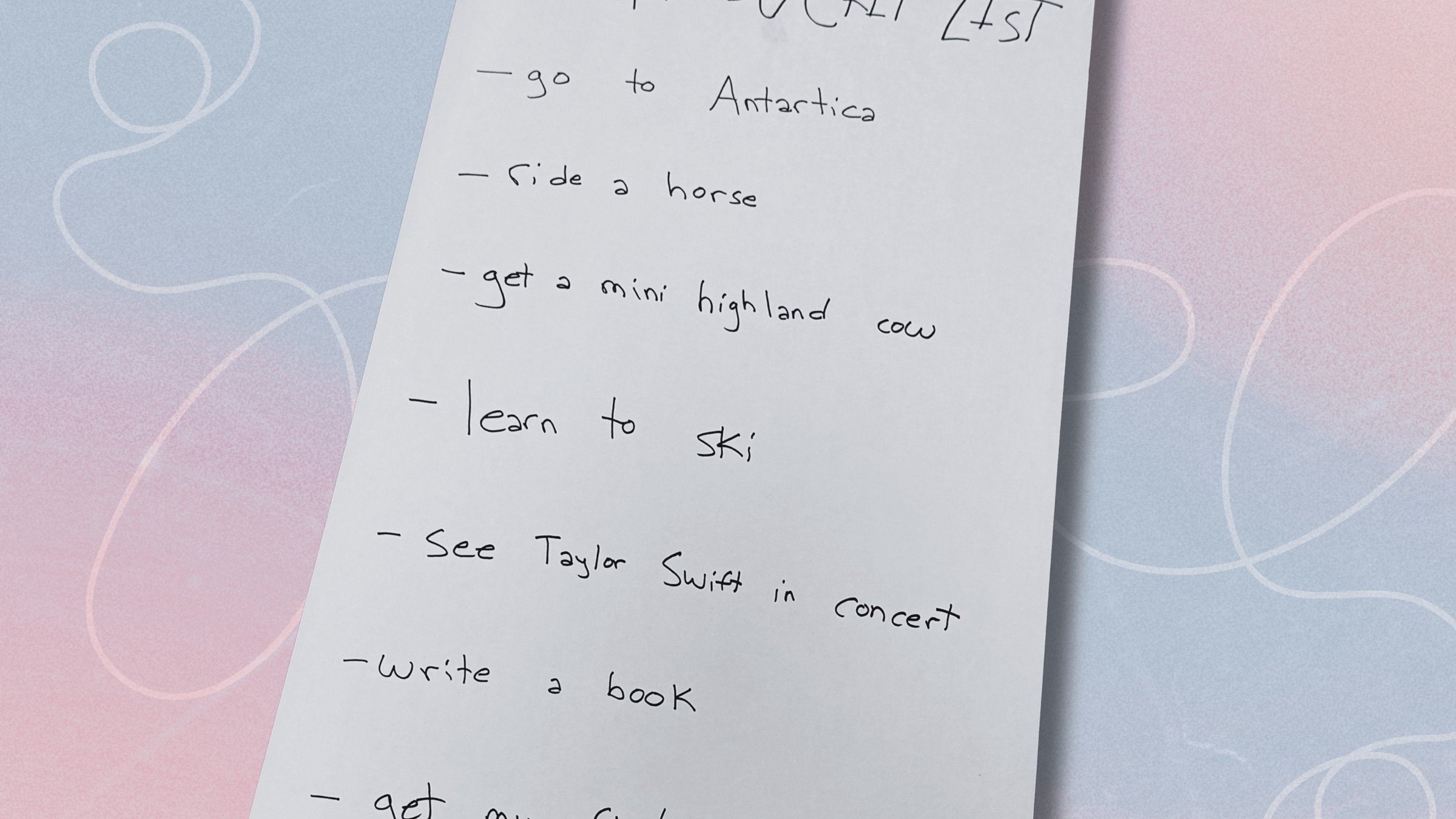 Why You Should Make a Reverse Bucket List—and How to Start - Time Magazine