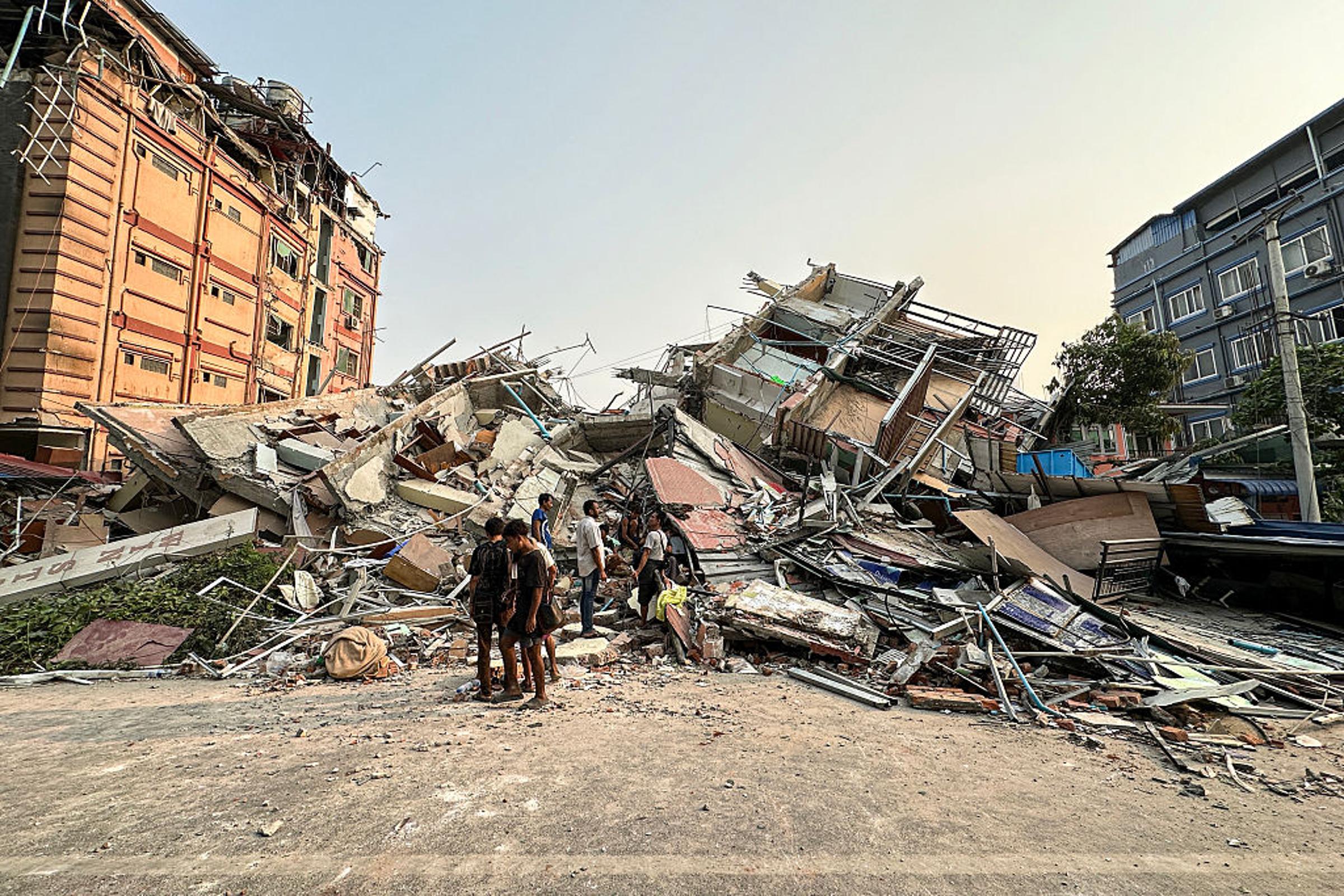 MYANMAR-THAILAND-QUAKE