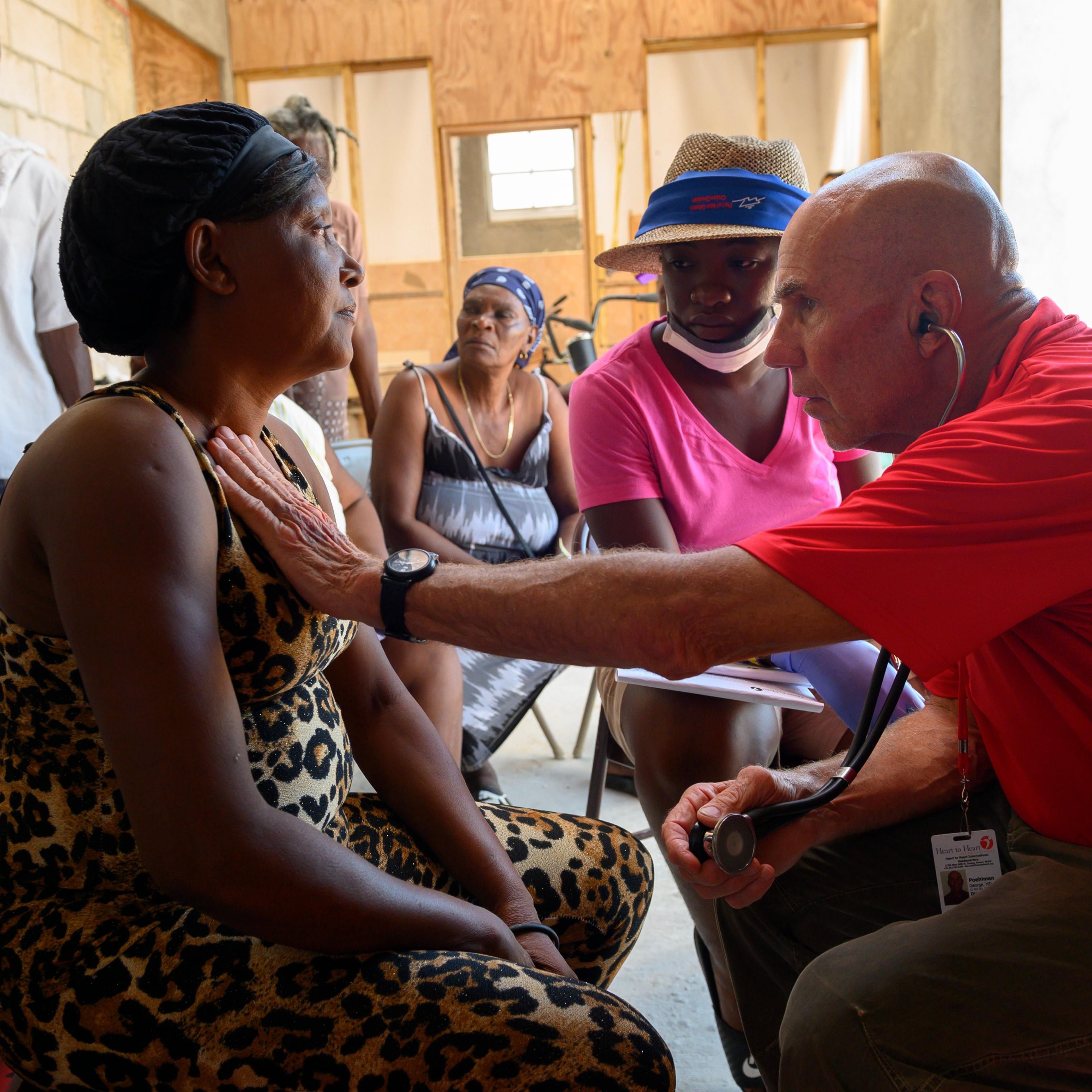 Doctor in the Bahamas after Hurricane Dorian