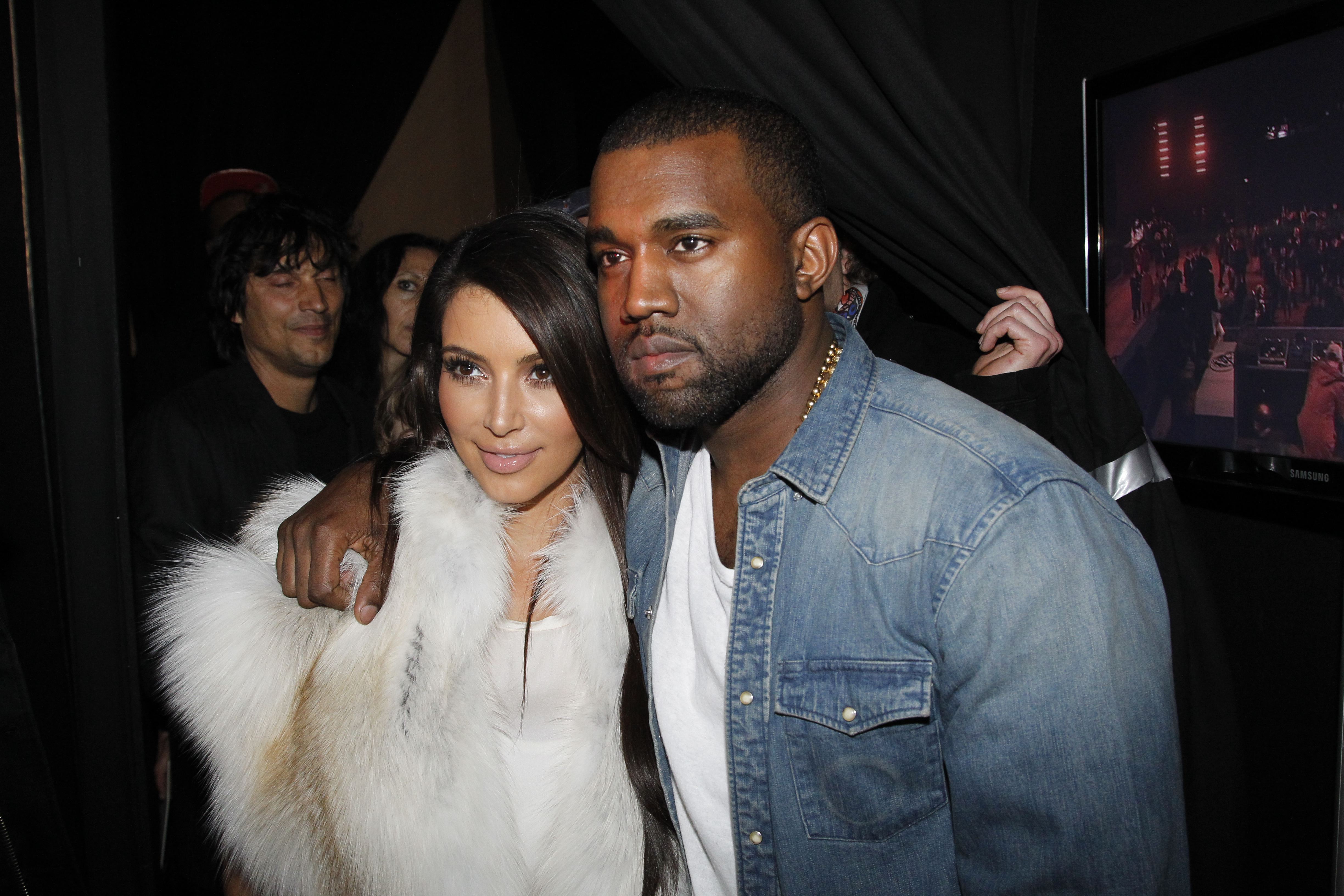 Kanye West Show : Front Row - Paris Fashion Week Womenswear Fall/Winter 2012