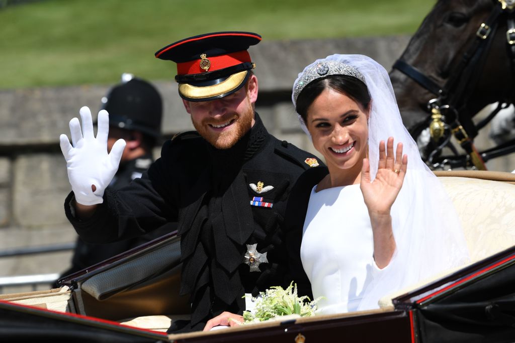 BRITAIN-US-ROYALS-WEDDING-PROCESSION