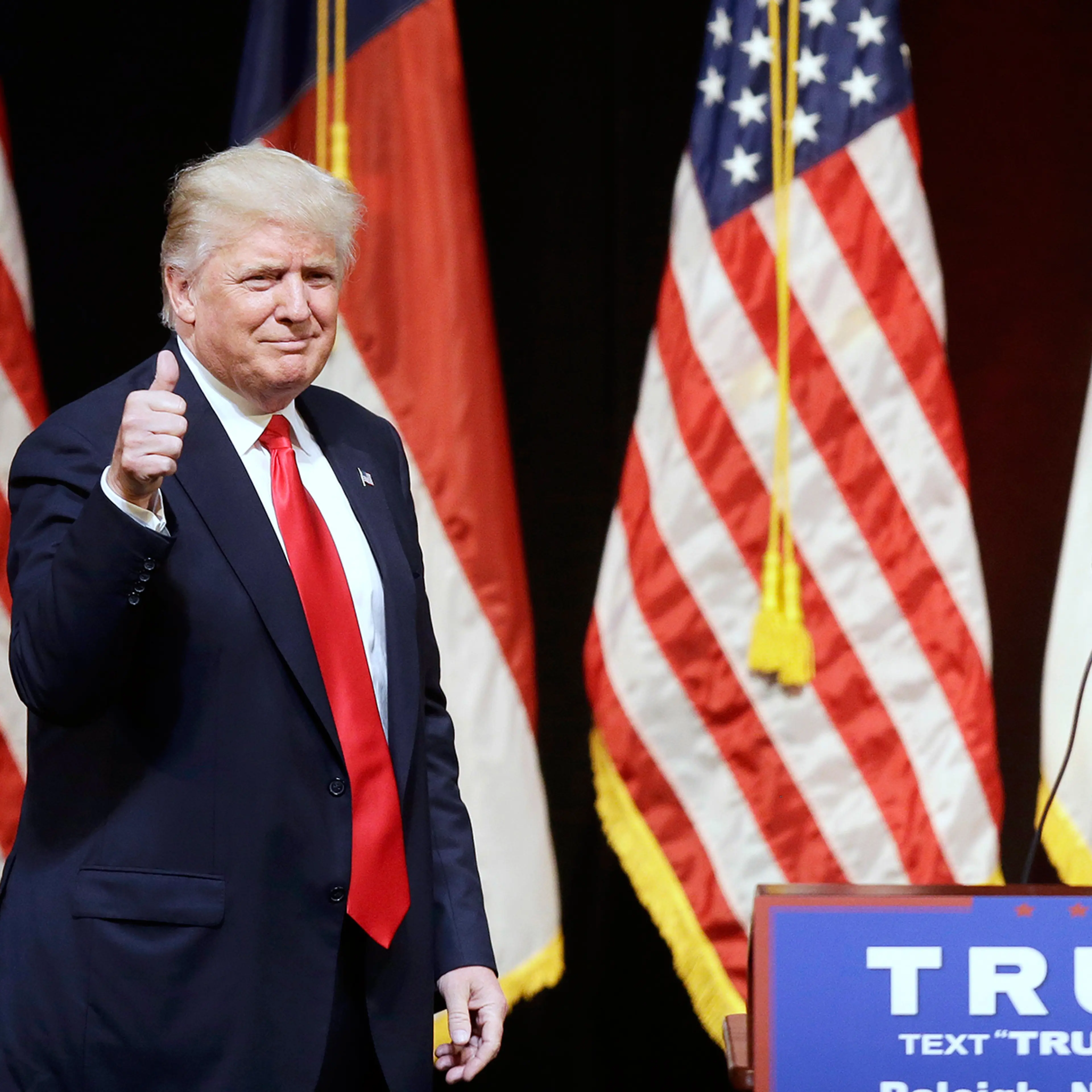 Donald Trump during an appearance in Raleigh, N.C., on July 5, 2016.