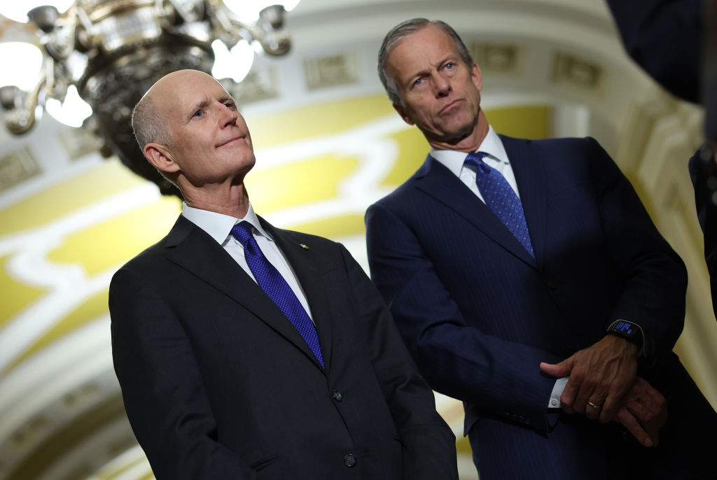 Senators Meet For Their Weekly Policy Luncheons On Capitol Hill
