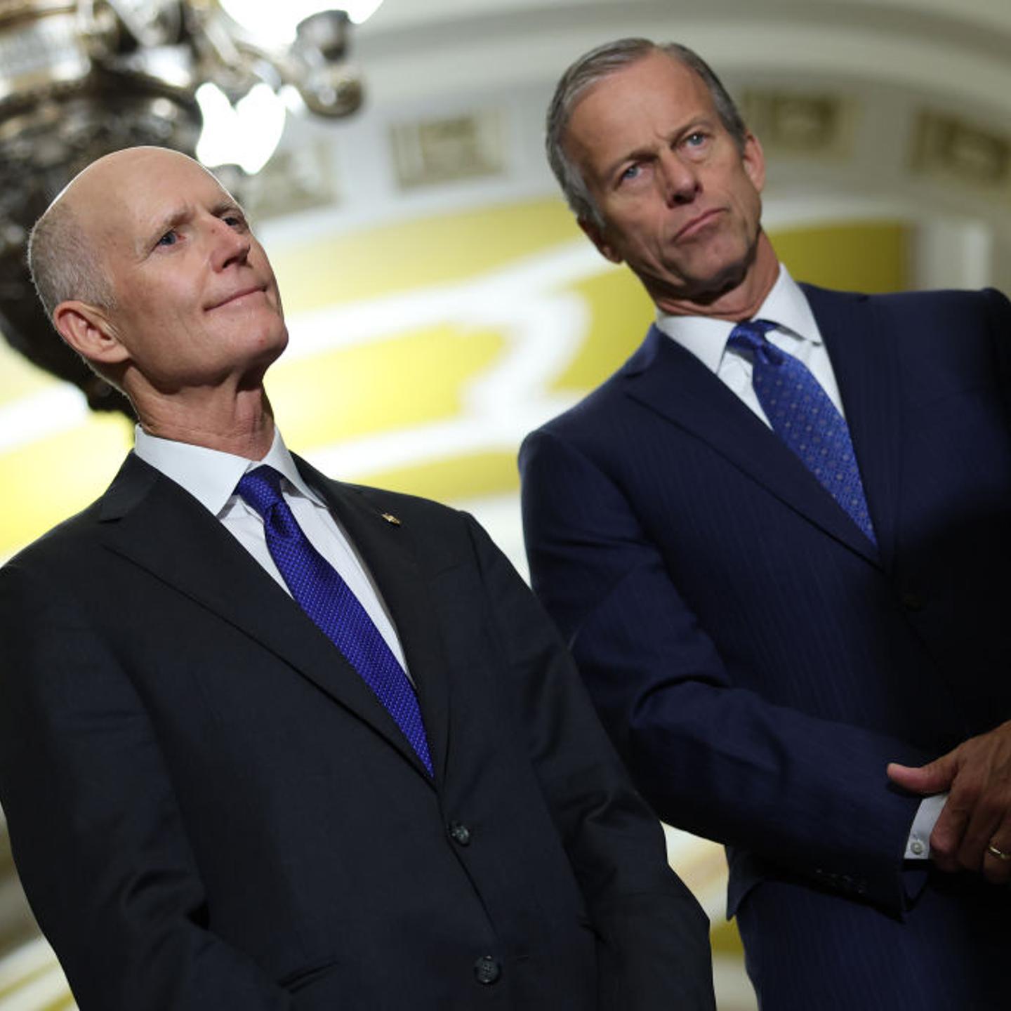 Senators Meet For Their Weekly Policy Luncheons On Capitol Hill
