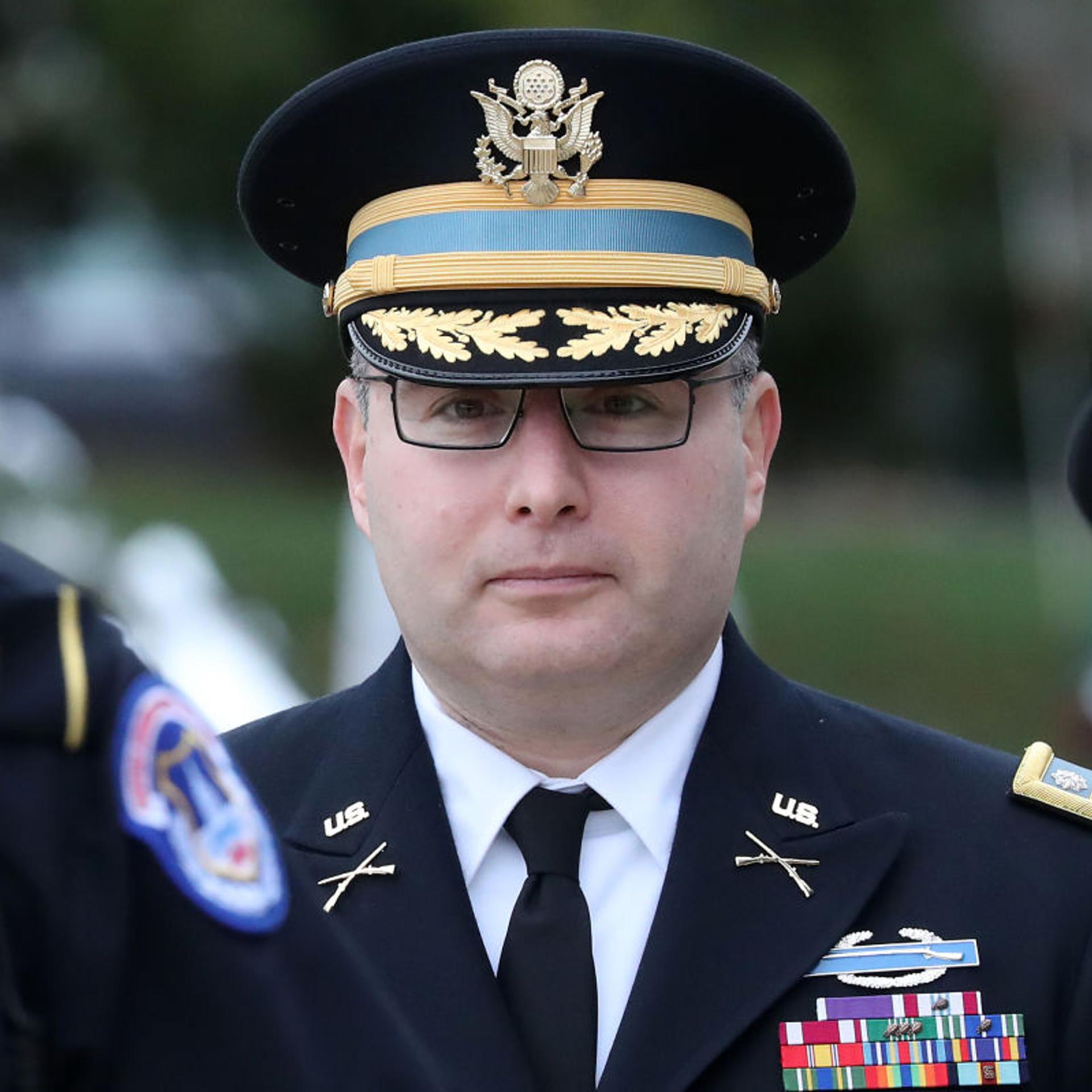 Director For European Affairs At The National Security Council Lt. Col. Alexander Vindman Testifies In Impeachment Inquiry