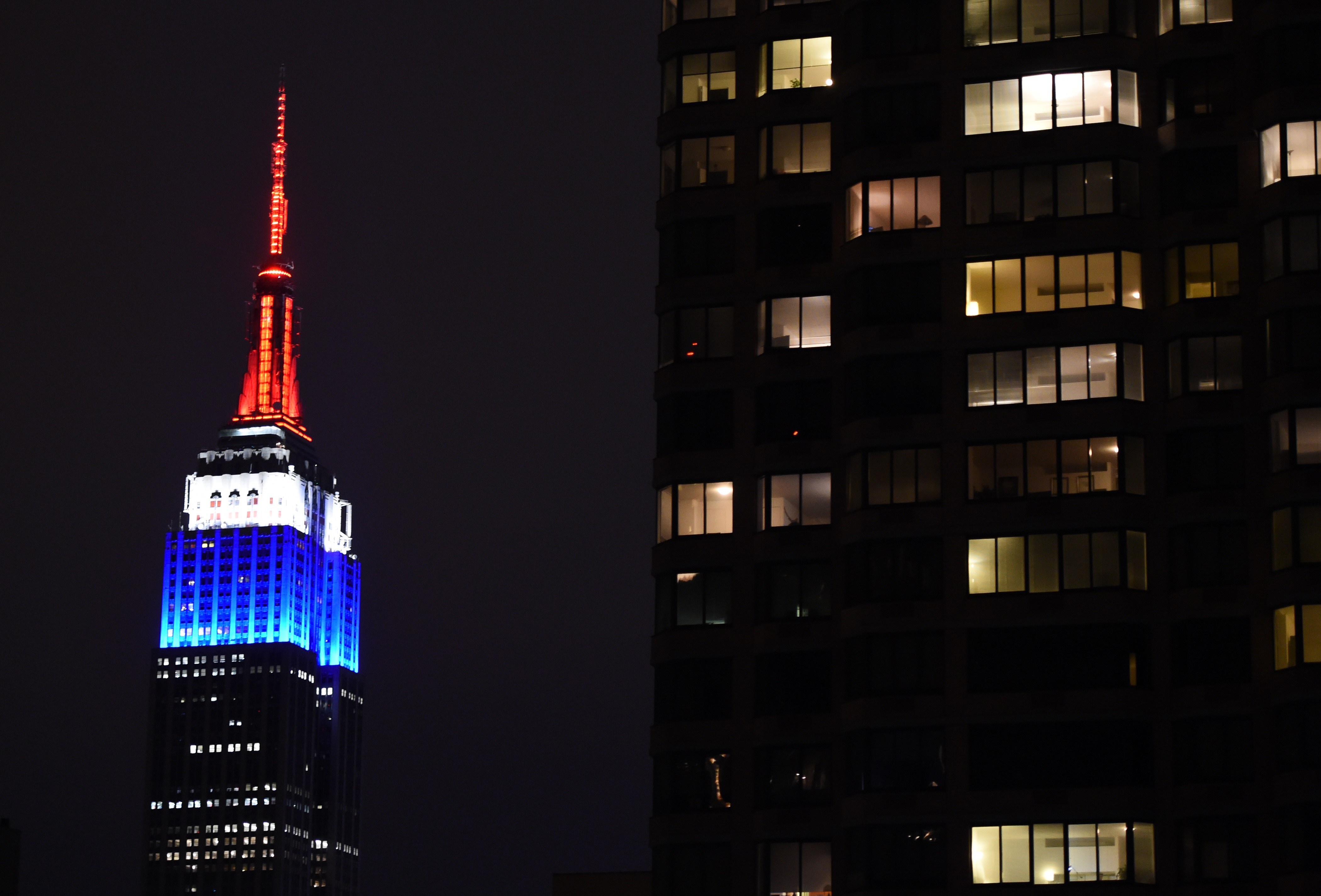 US -EMPIRE STATE BUILDING-CHARLIE HEBDO