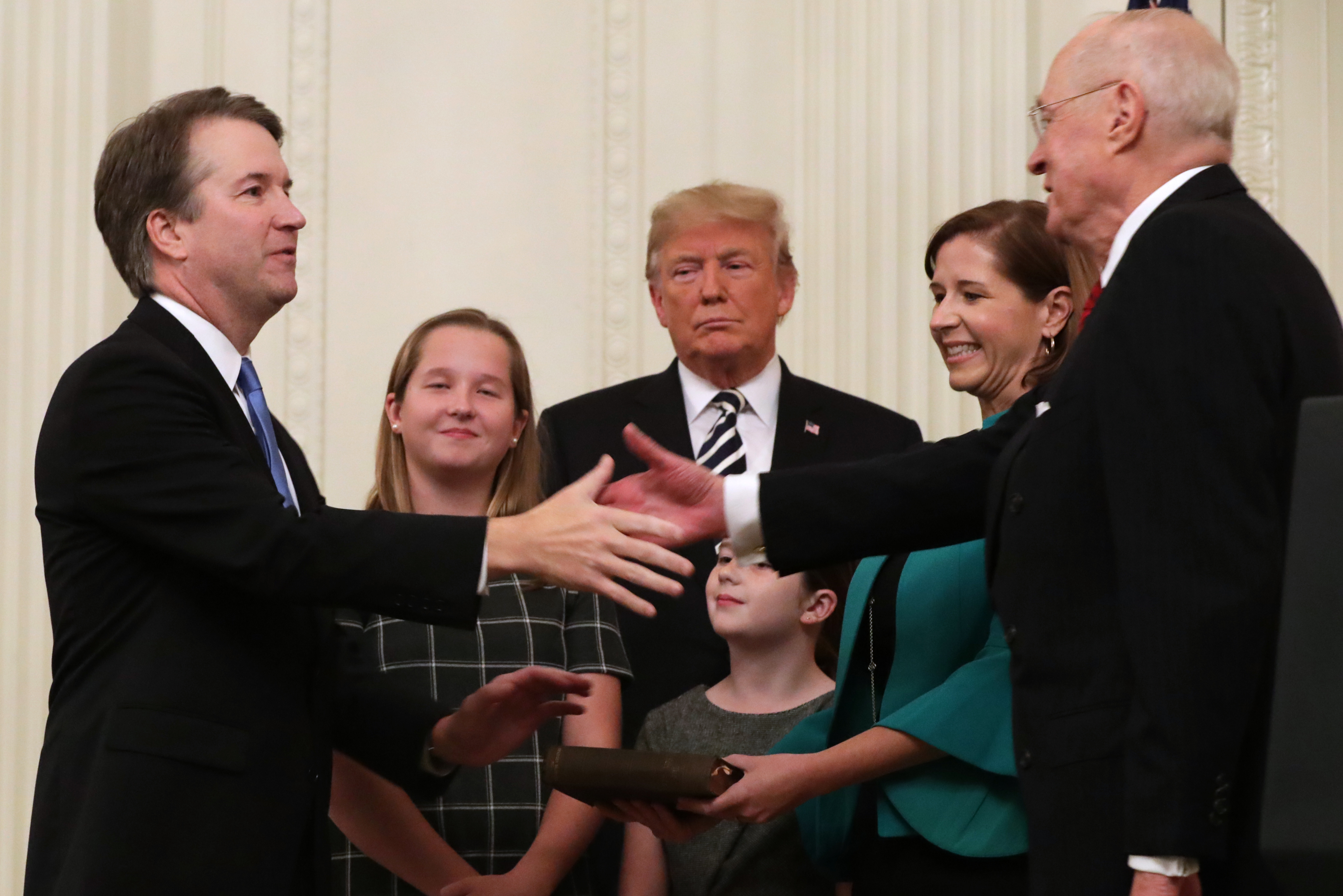 Brett Kavanaugh Sworn In As 114th Supreme Court Justice