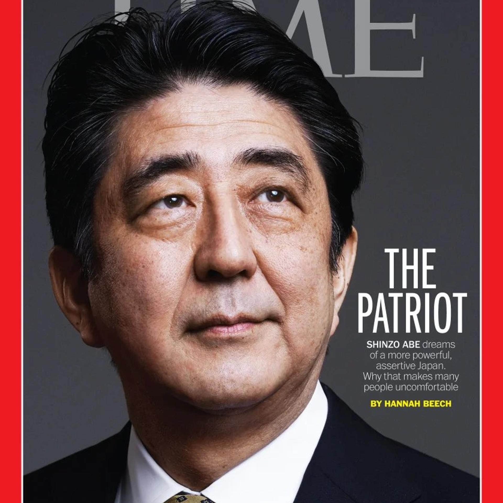 Shinzo Abe, 2014 TIME magazine cover