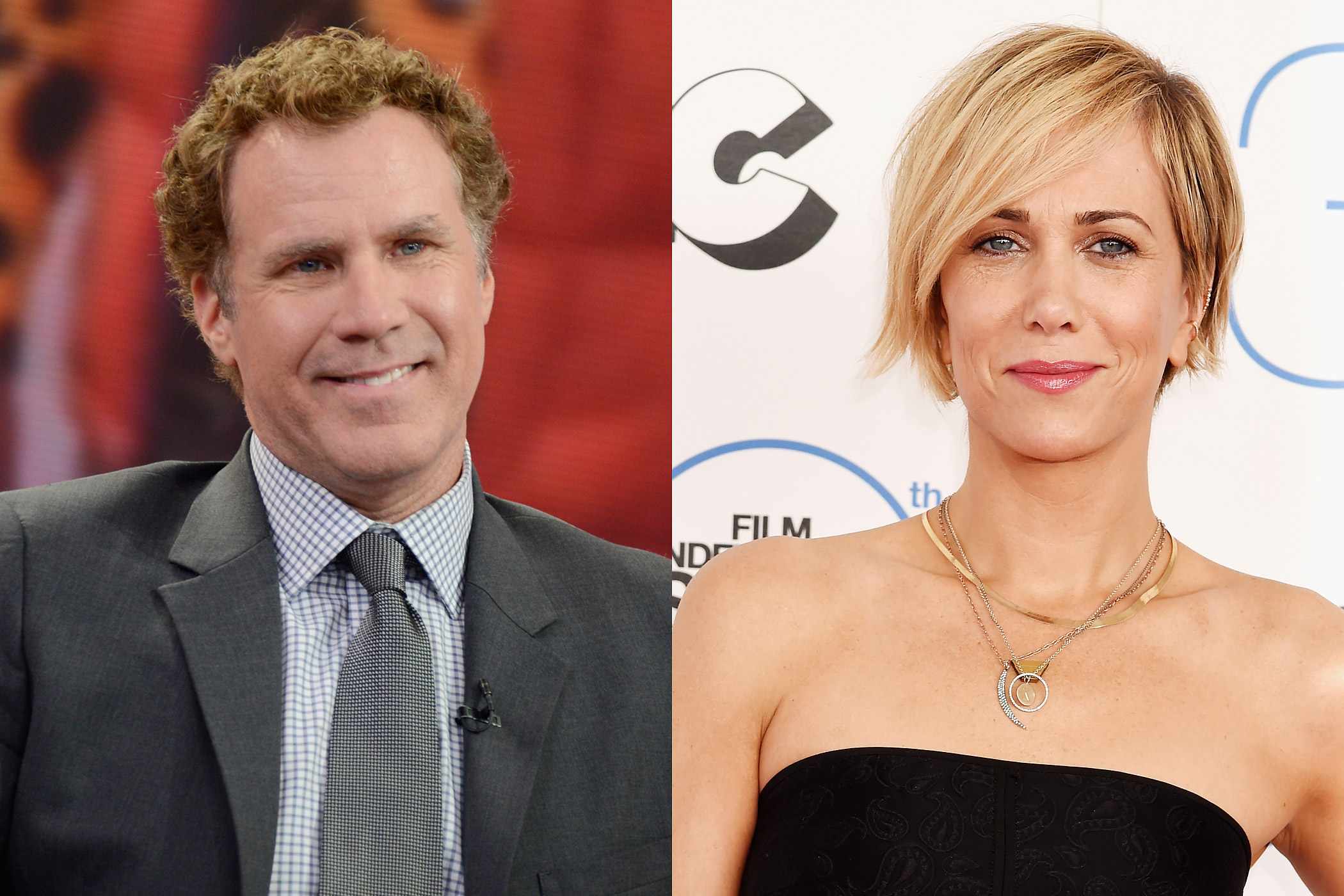 From left: Will Ferrell and Kristen Wiig