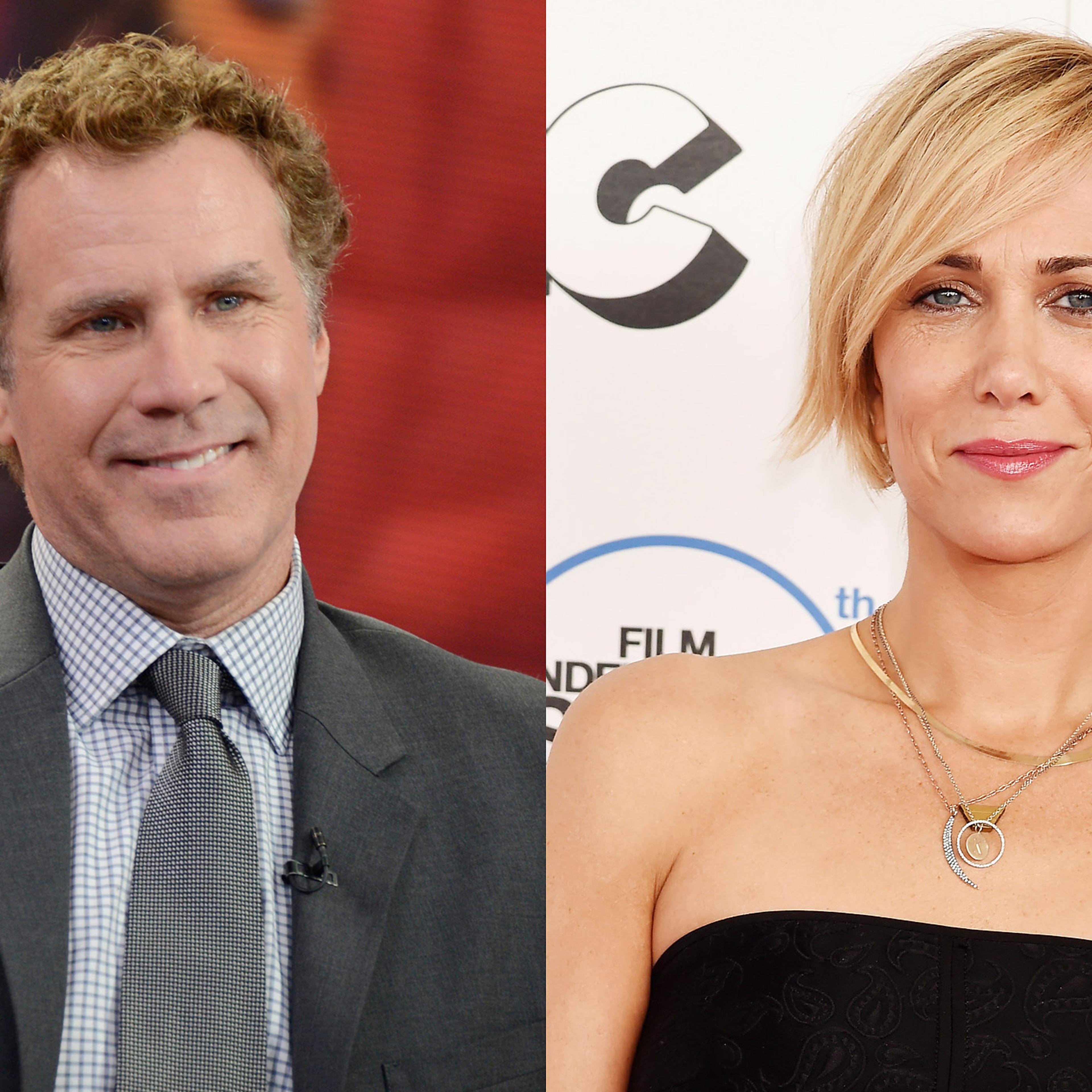 From left: Will Ferrell and Kristen Wiig