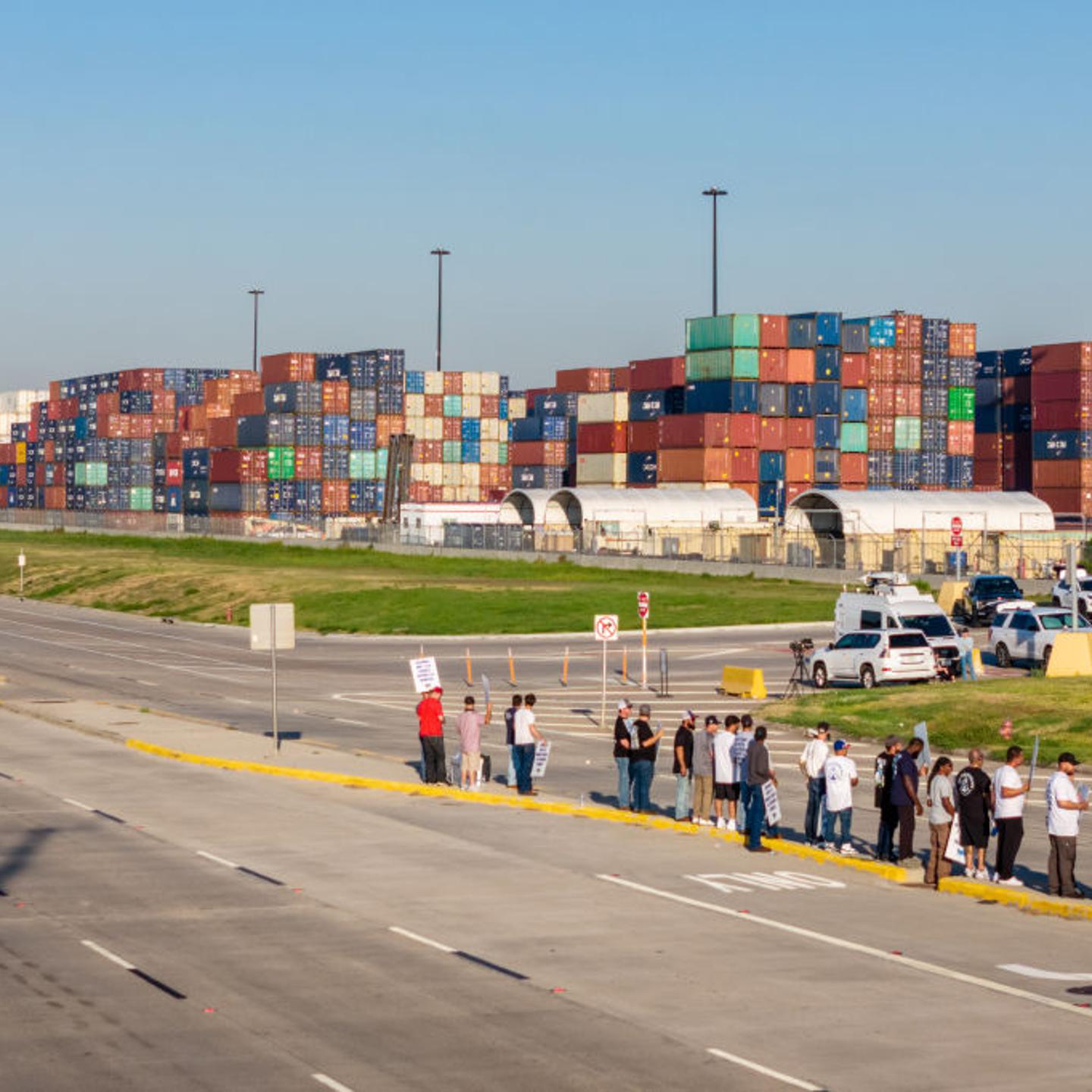 Dockworkers Strike Shuts Down Ports On Gulf And East Coasts