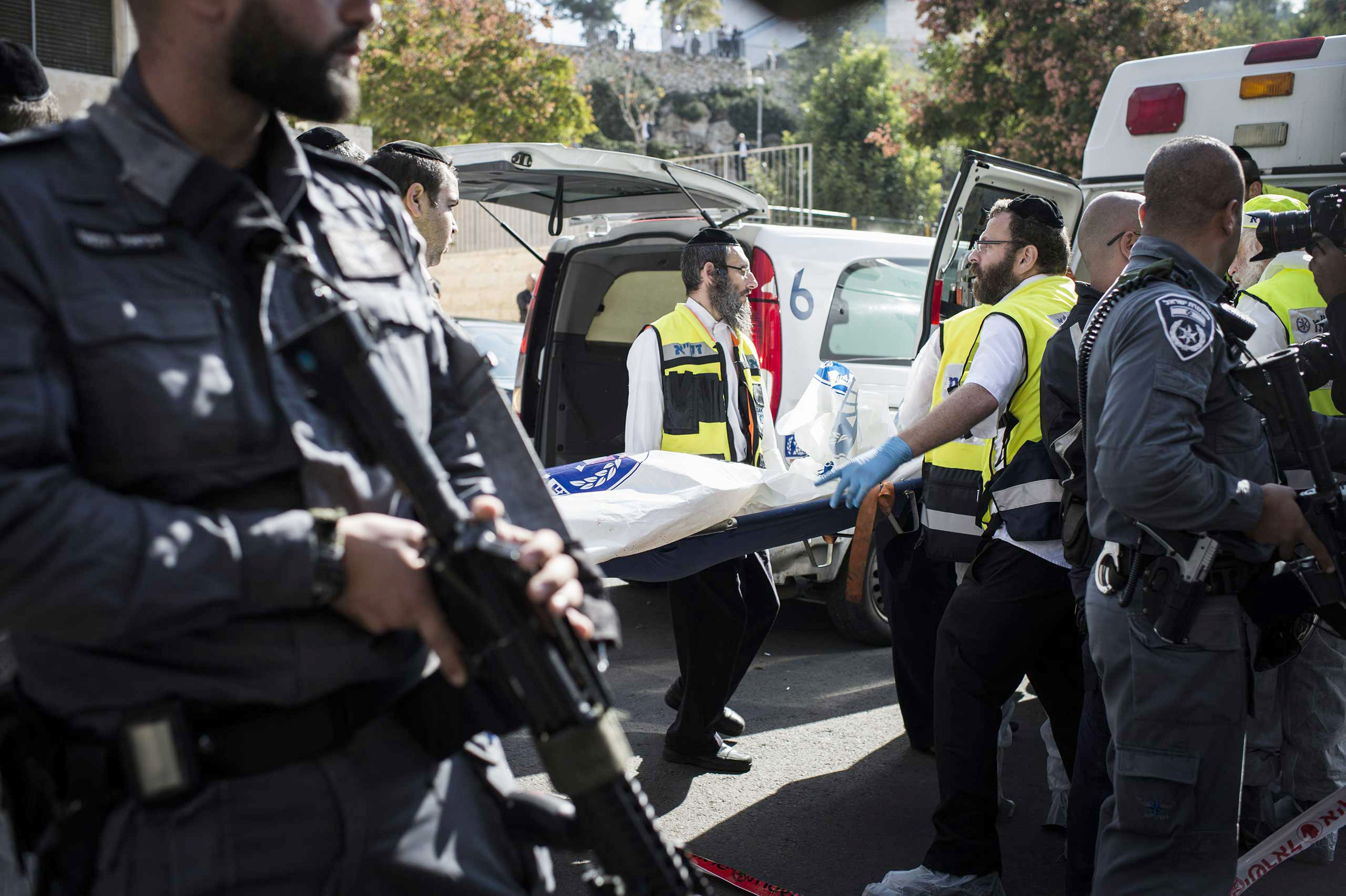 Israel Jerusalem Palestine Synagogue Attack