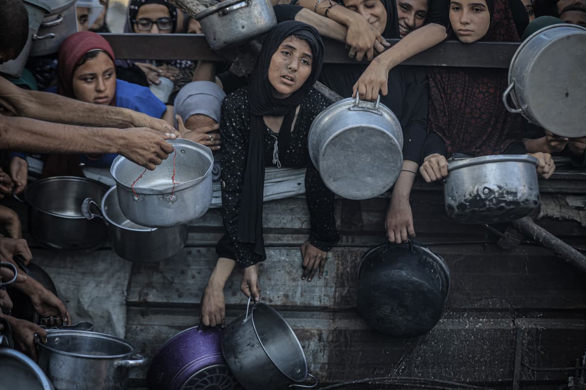 Palestinian Hunger Over 100 Dead From Hunger in Gaza, Including Dozens of Children