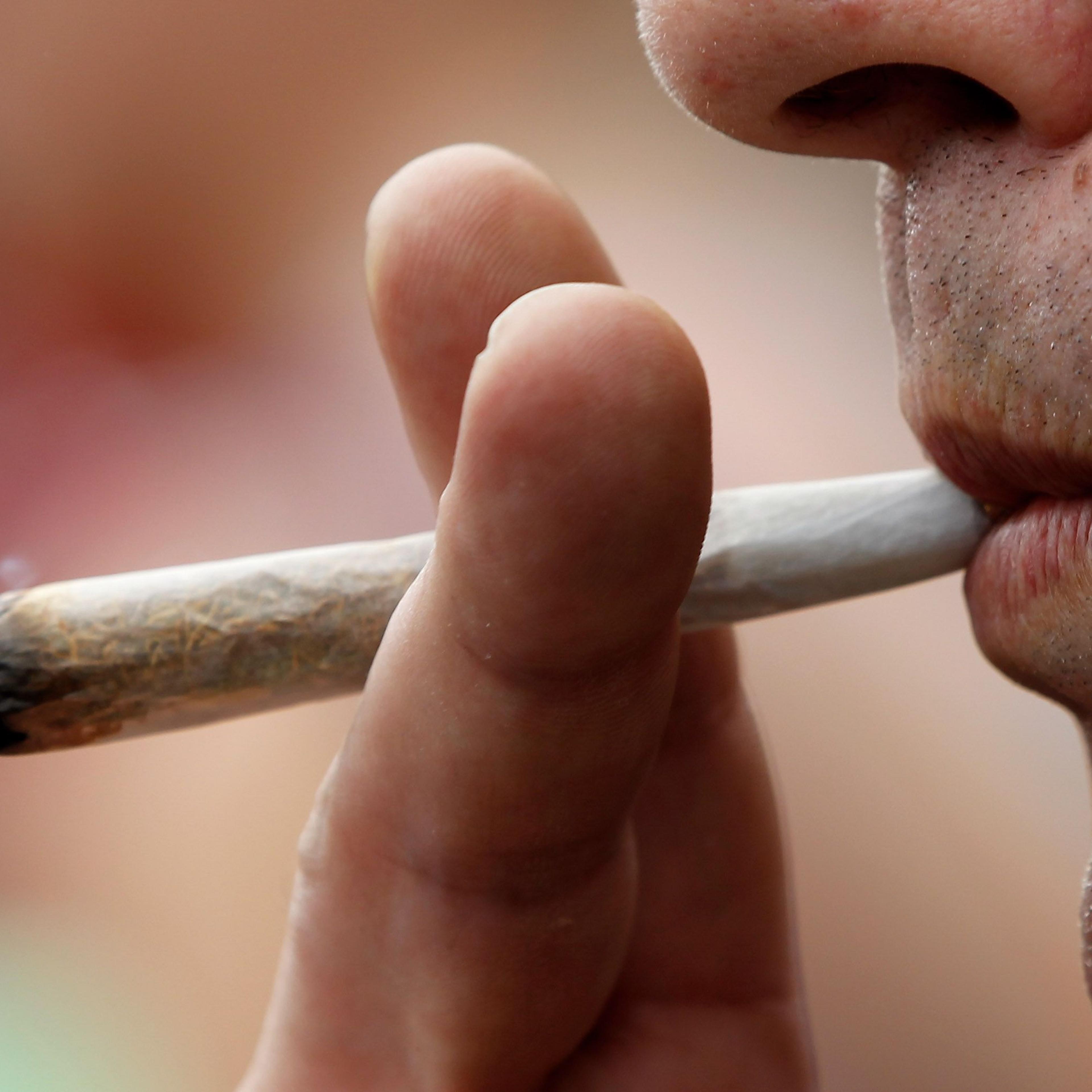 Marijuana Supporters March In Hemp Parade