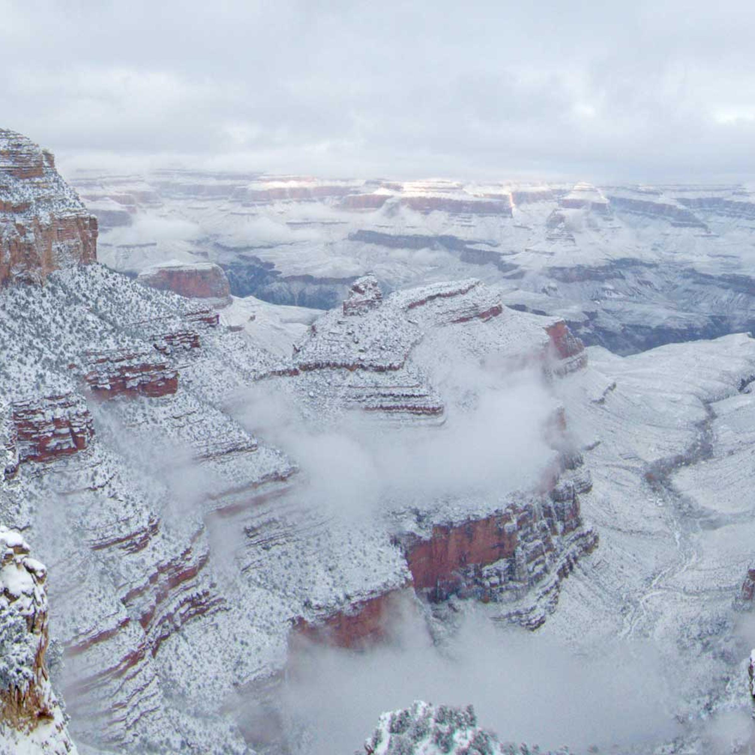 Grand Canyon New Years Snow
