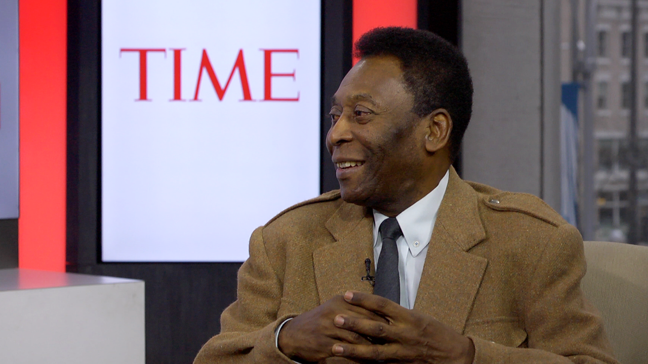 Brazillian soccer legend Pele talks to TIME's Belinda Luscombe about his new book, 'Why Soccer Matters'