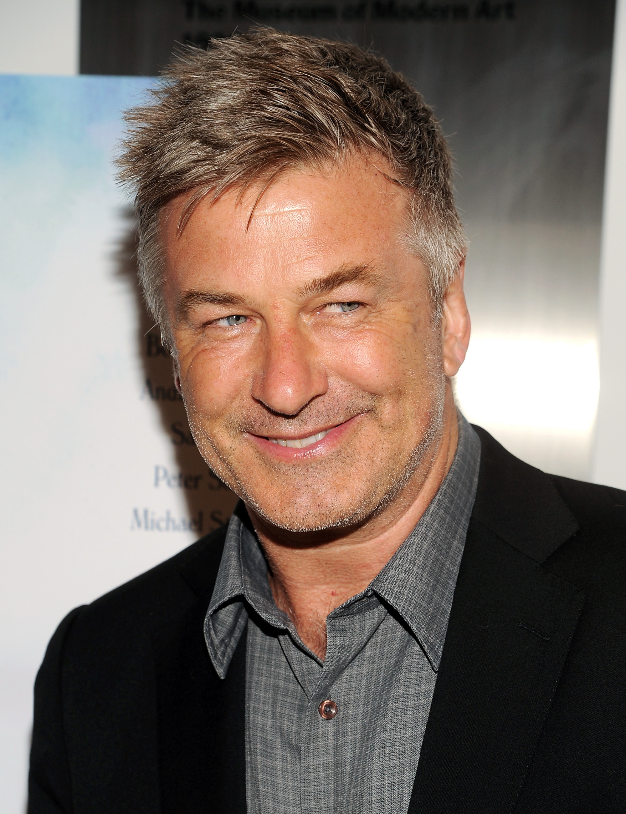 Alec Baldwin at the premiere of "Blue Jasmine" in New York City on July 22, 2013.
