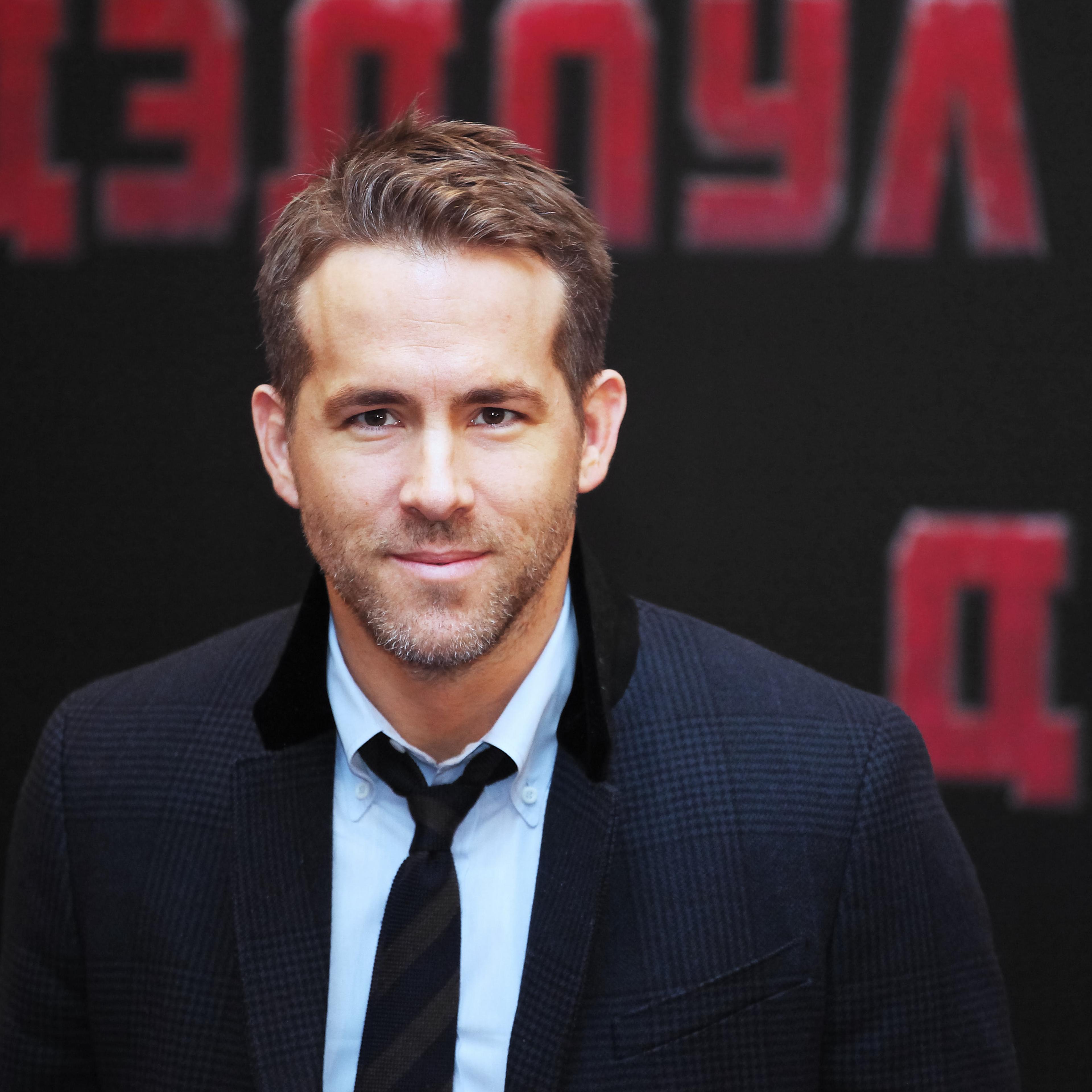Ryan Reynolds attends a photocall for 'Deadpool' at the Ritz Carlton Hotel on January 25, 2016 in Moscow, Russia.