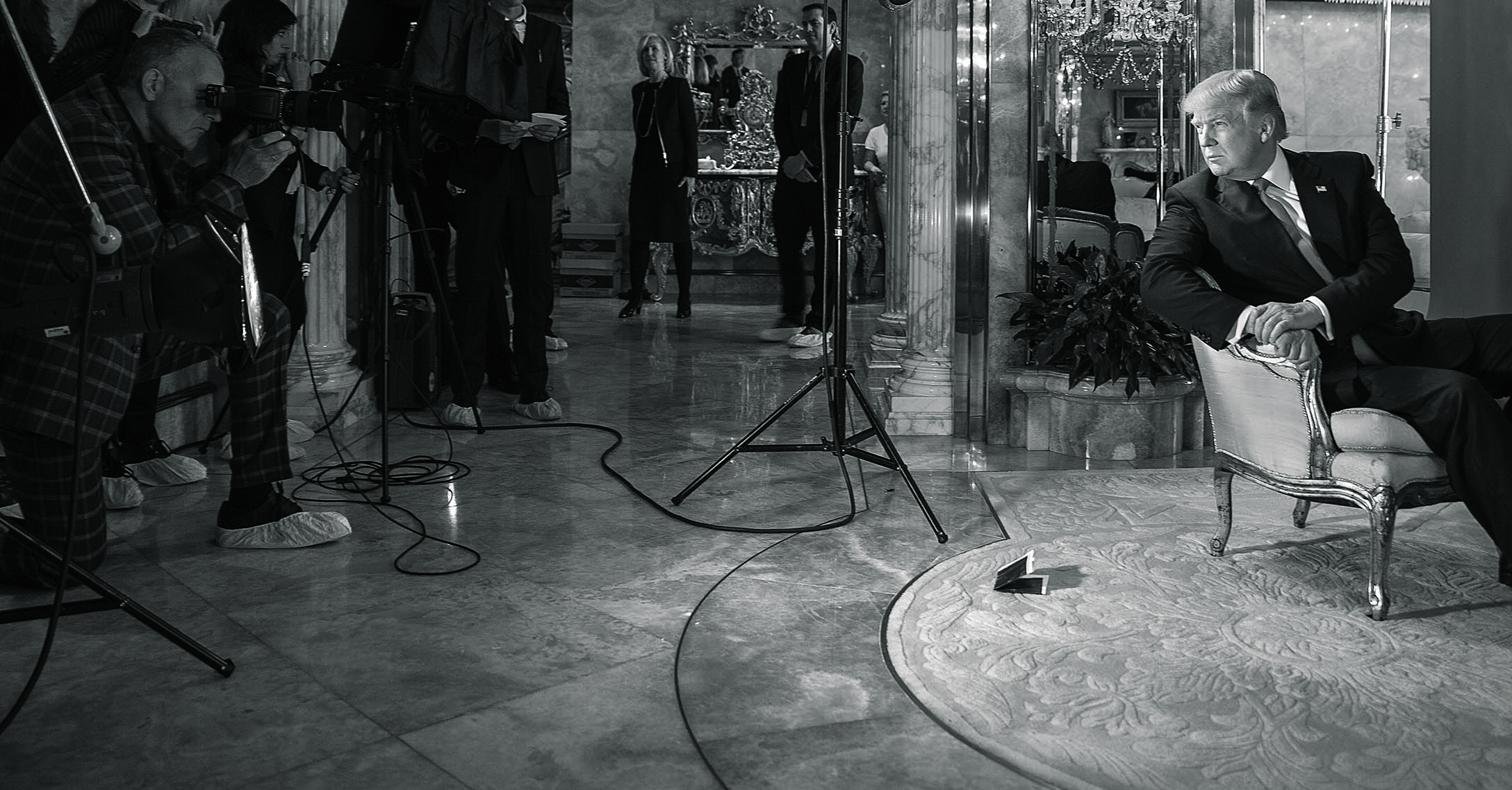 The Nov. 28 photo shoot at the President-elect’s residence in Trump Tower.