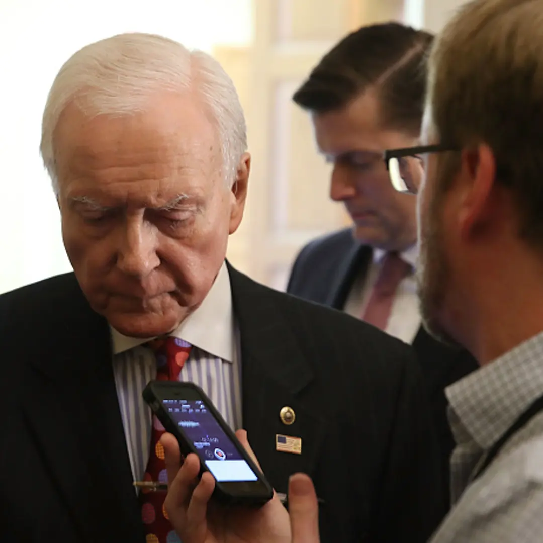 Senate Lawmakers Speak To Press After Weekly Policy Luncheons
