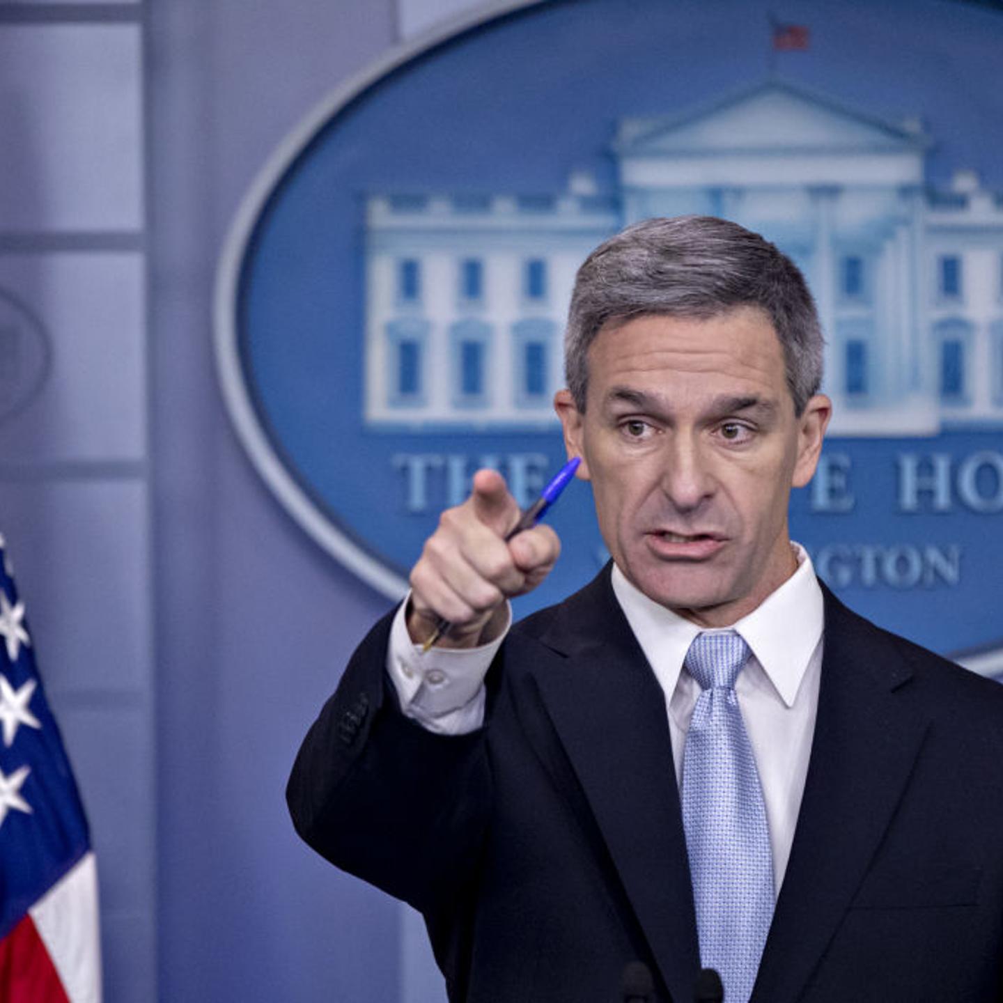 U.S. Citizenship And Immigration Services Acting Director Ken Cuccinelli Press Briefing At The White House