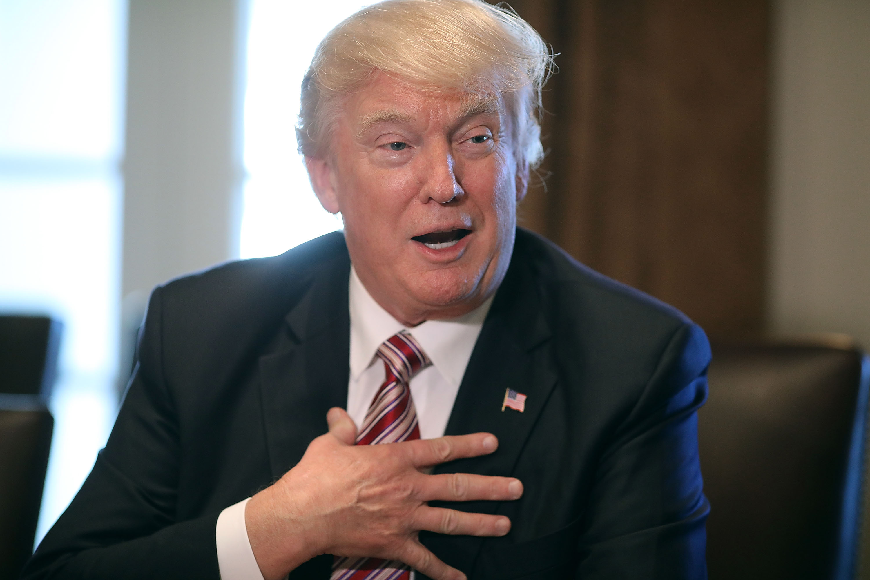 President Trump Meets With Members Of The Congressional Black Caucus