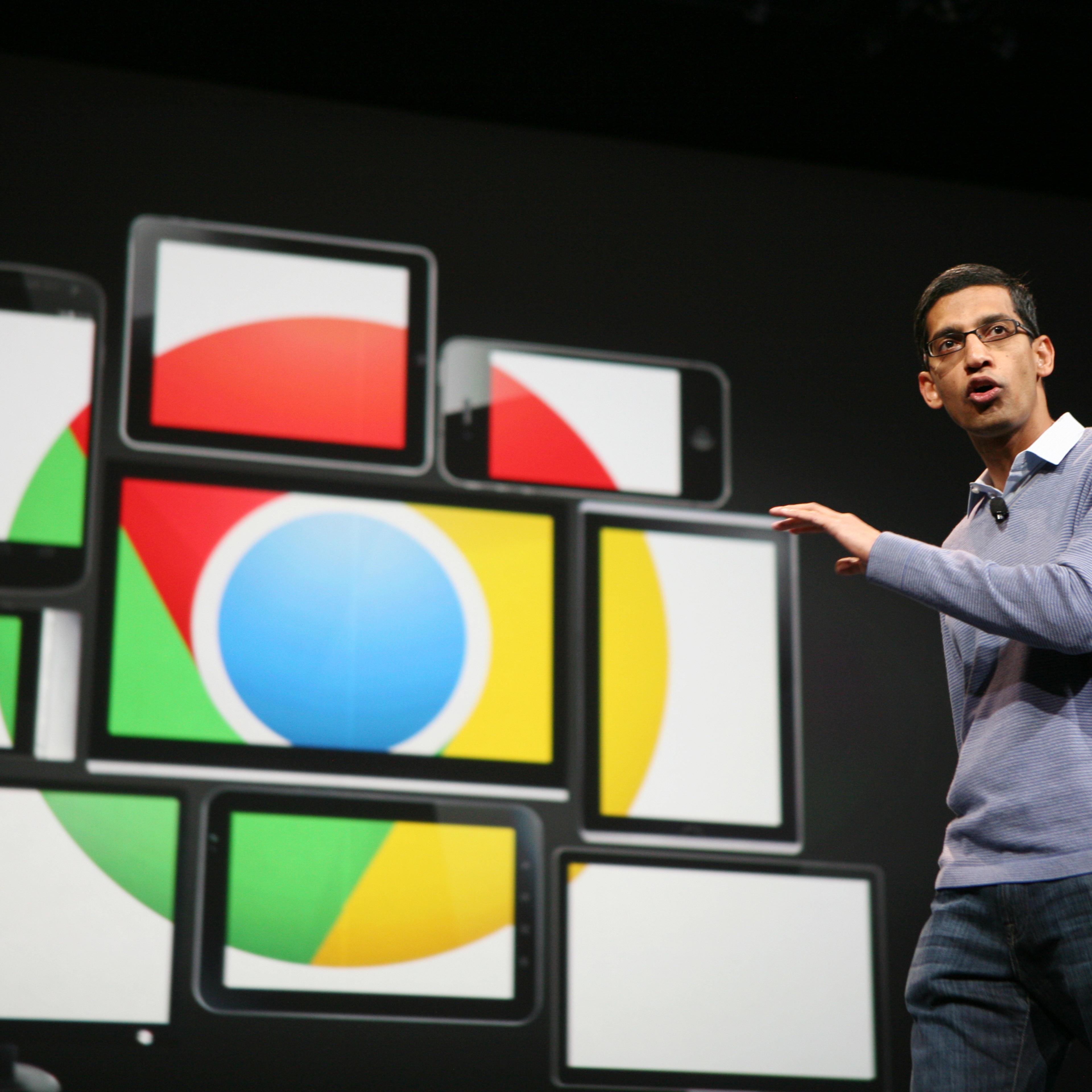 Sundar Pichai, senior vice president of