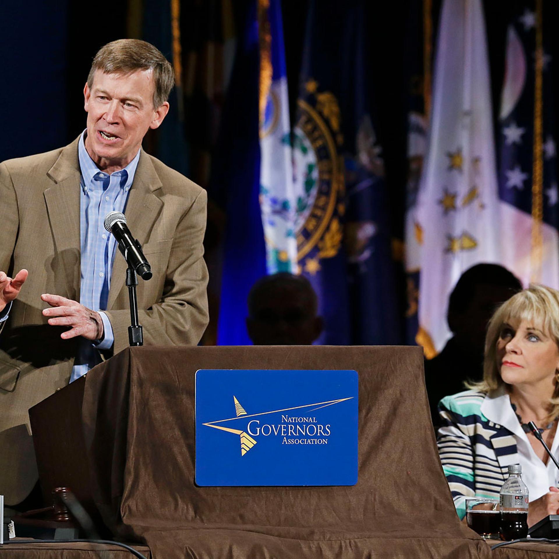 John Hickenlooper, Mary Fallin