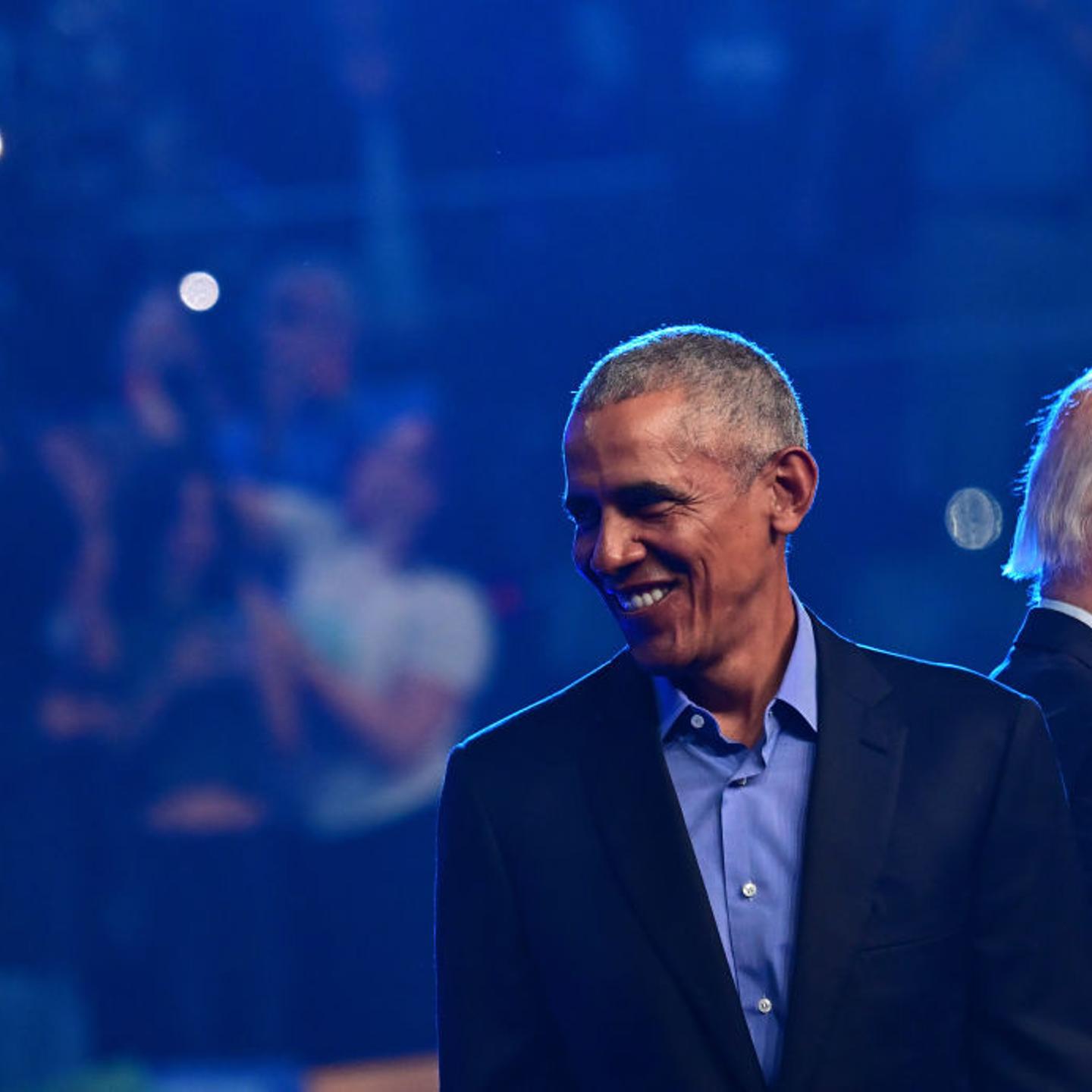 President Biden And Former President Obama Campaign In Philadelphia For State's Democratic Candidates
