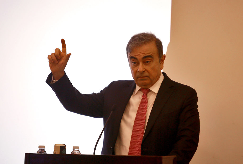 LEBANON-BEIRUT-FORMER NISSAN CHIEF-PRESS CONFERENCE