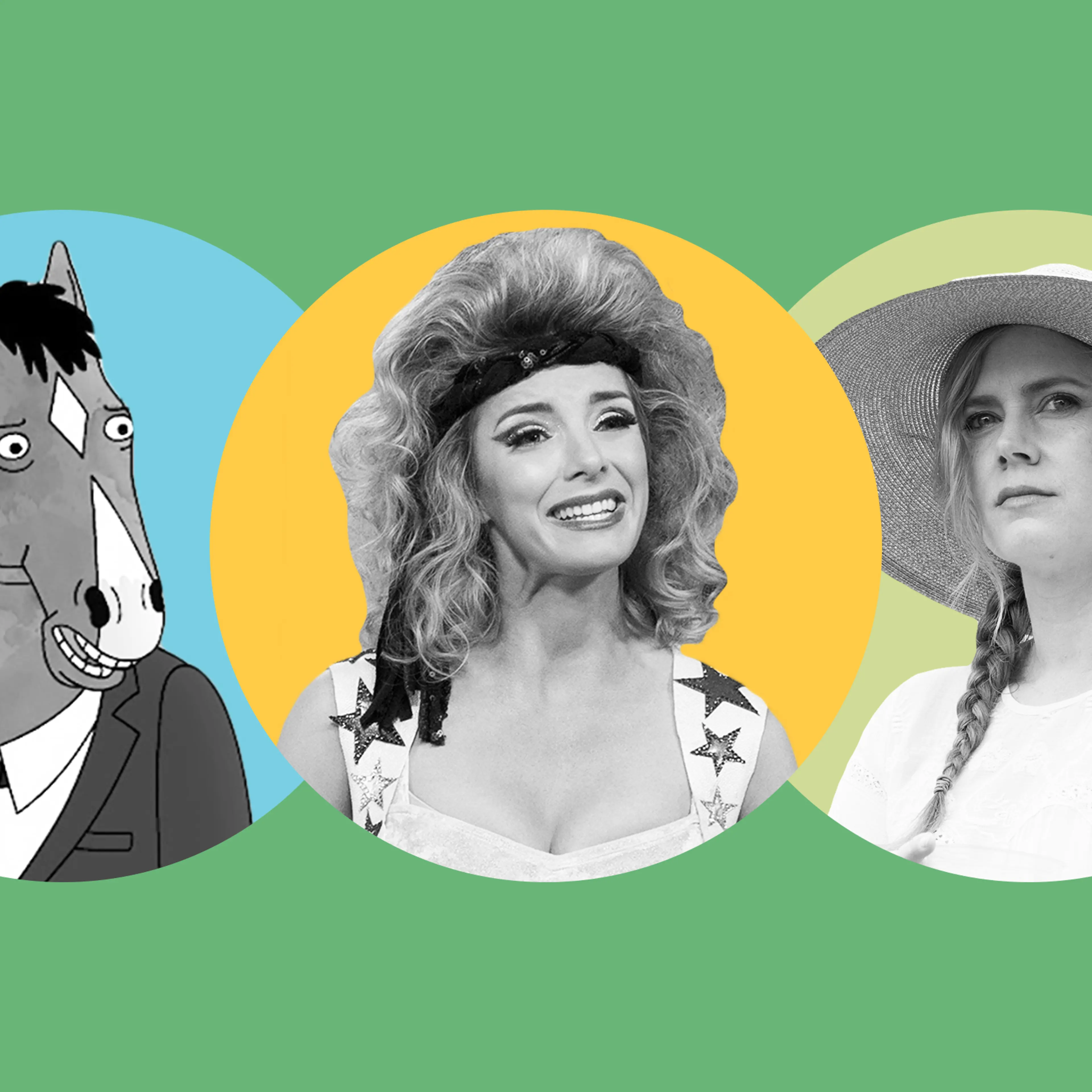 BoJack Horseman; Glow; Sharp Objects