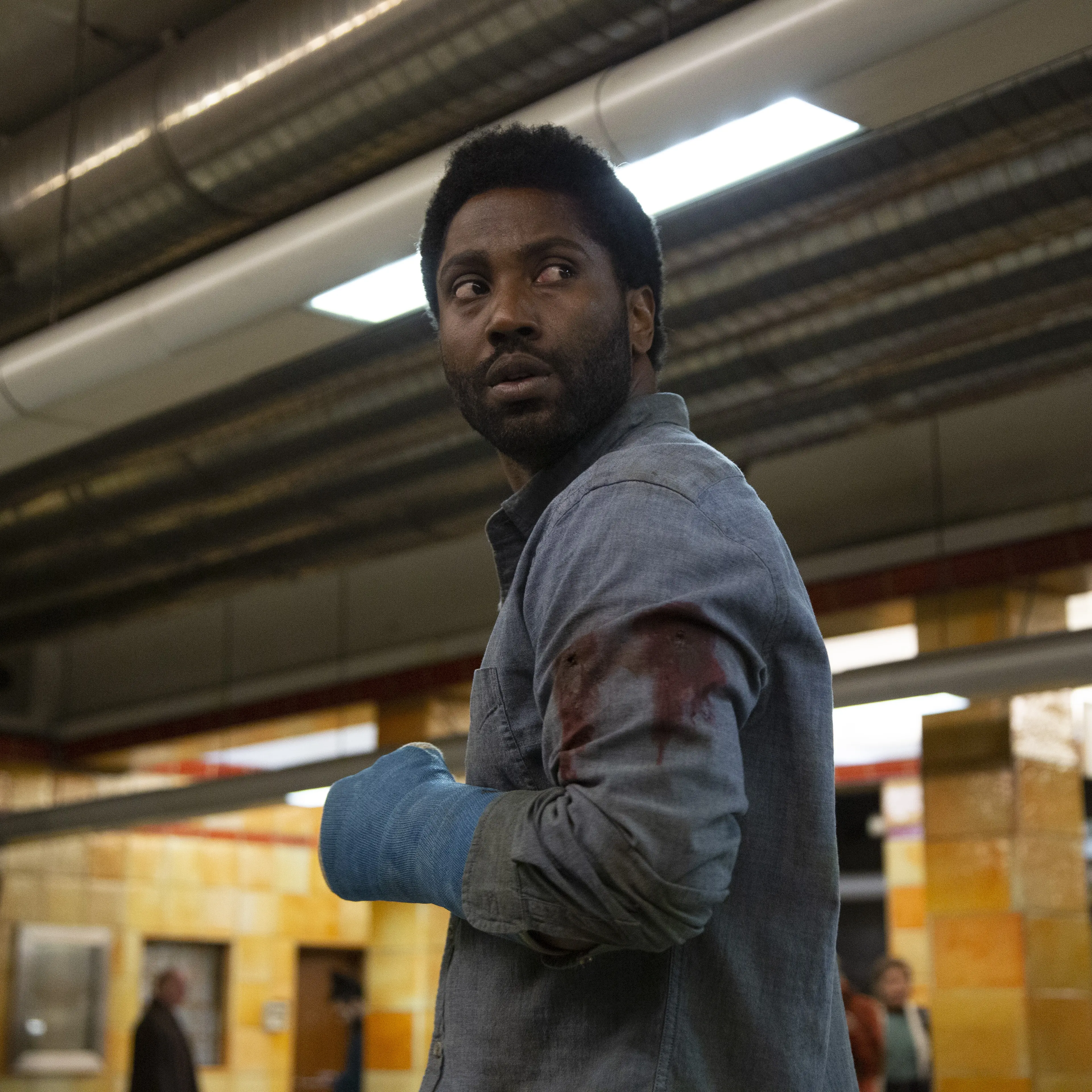 John David Washington as Beckett