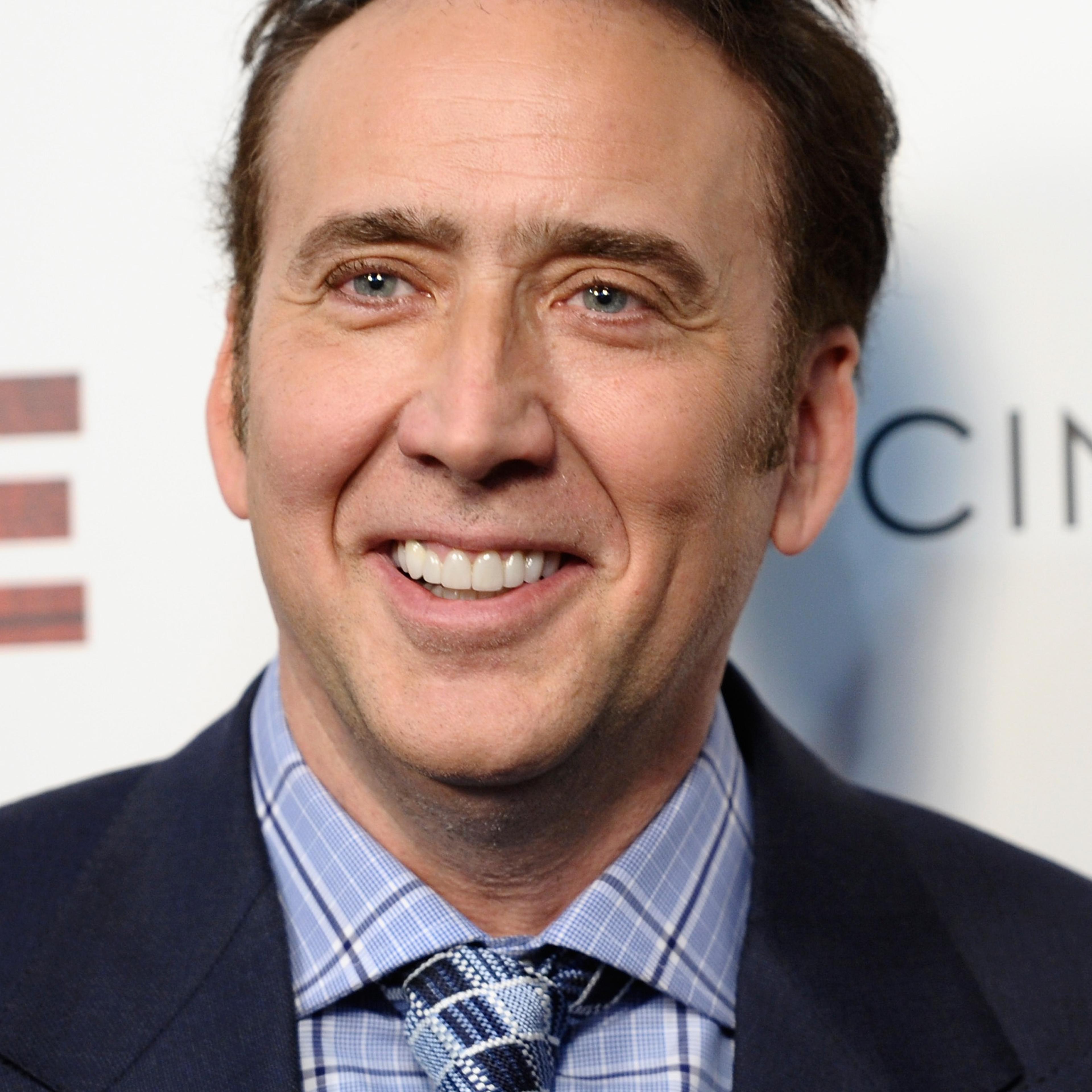 Nicolas Cage attends the a screening of "Joe" April 9, 2014 in New York City.