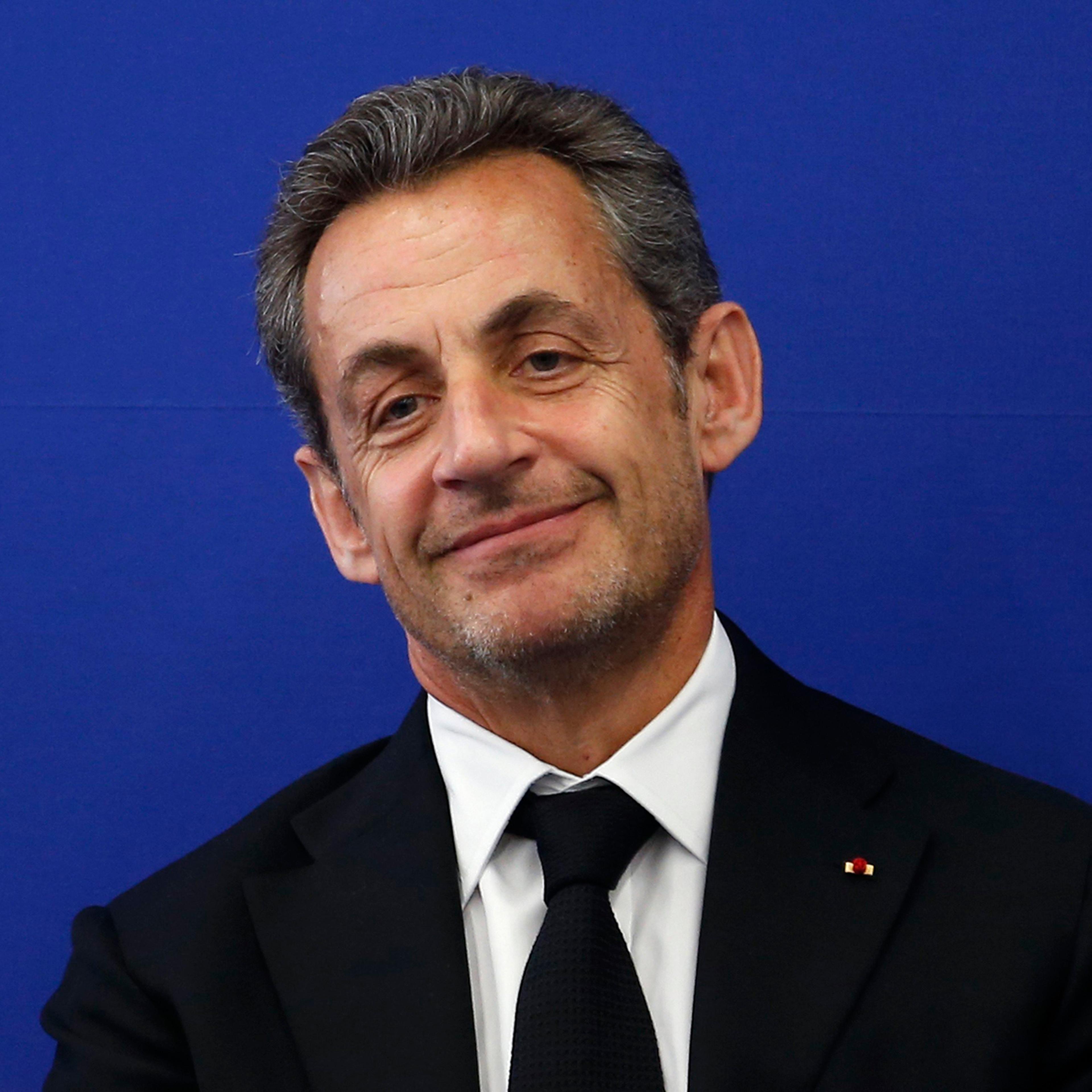 Former French President Nicolas Sarkozy attends the inauguration of the Institut Claude Pompidou in Nice in March 2014.