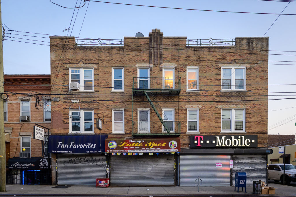 Metropolitan Avenue Goes Quiet As Queens Residents Shelter-In-Place