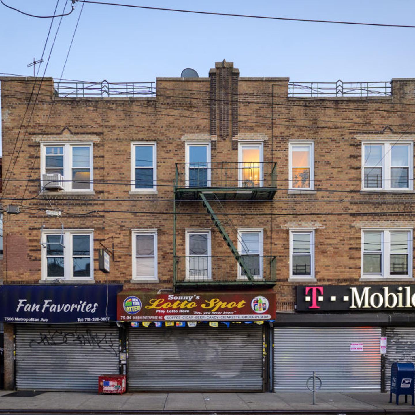Metropolitan Avenue Goes Quiet As Queens Residents Shelter-In-Place