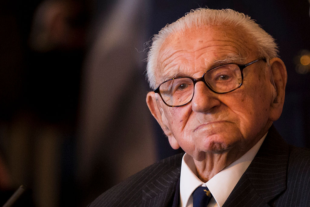 Nicholas Winton Receives Order Of White Lion
