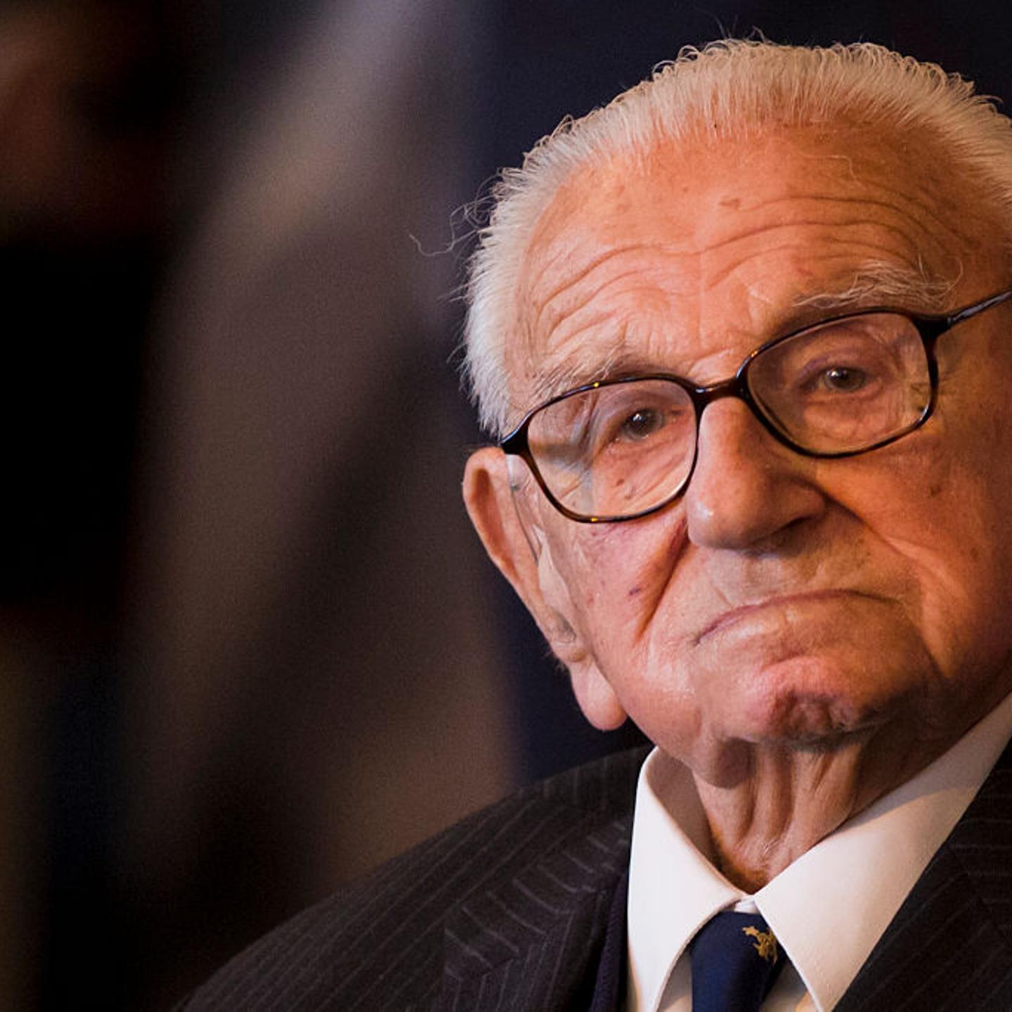 Nicholas Winton Receives Order Of White Lion
