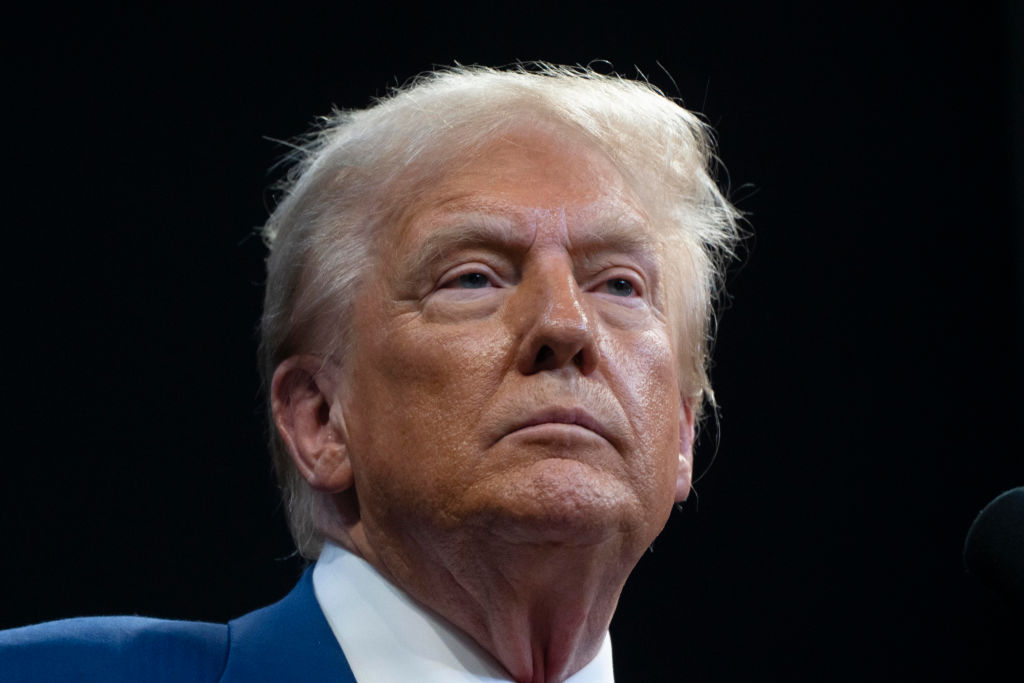 Donald Trump Campaigns For President In Arizona's Prescott Valley