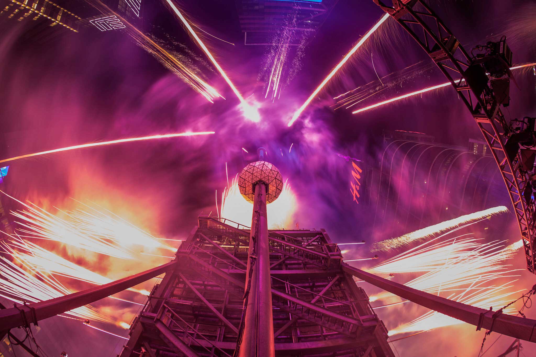 New Year's Eve Ball Drop in Times Square