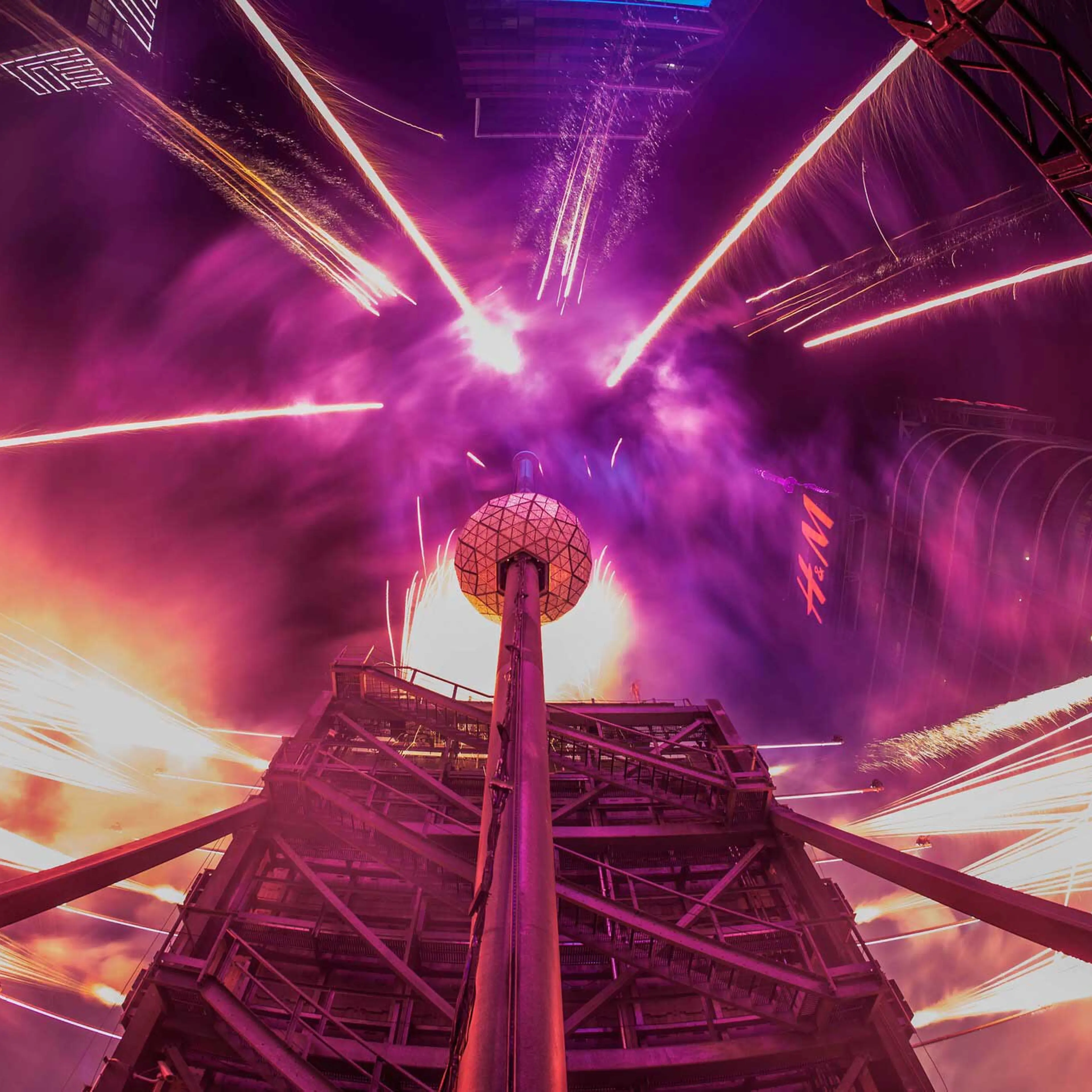 New Year's Eve Ball Drop in Times Square