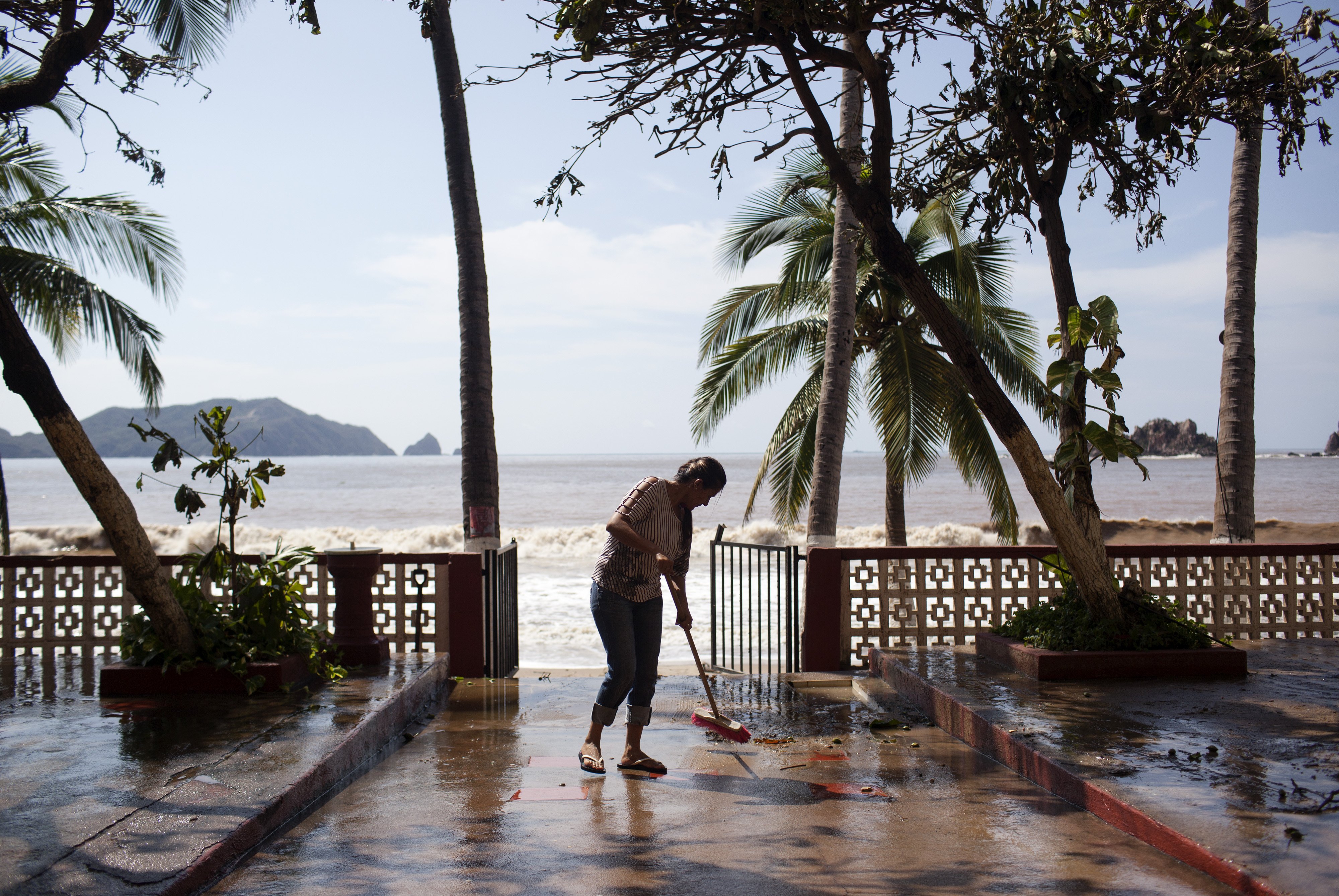 Hurricane Patricia Slams Into Mexico's Pacific Coast