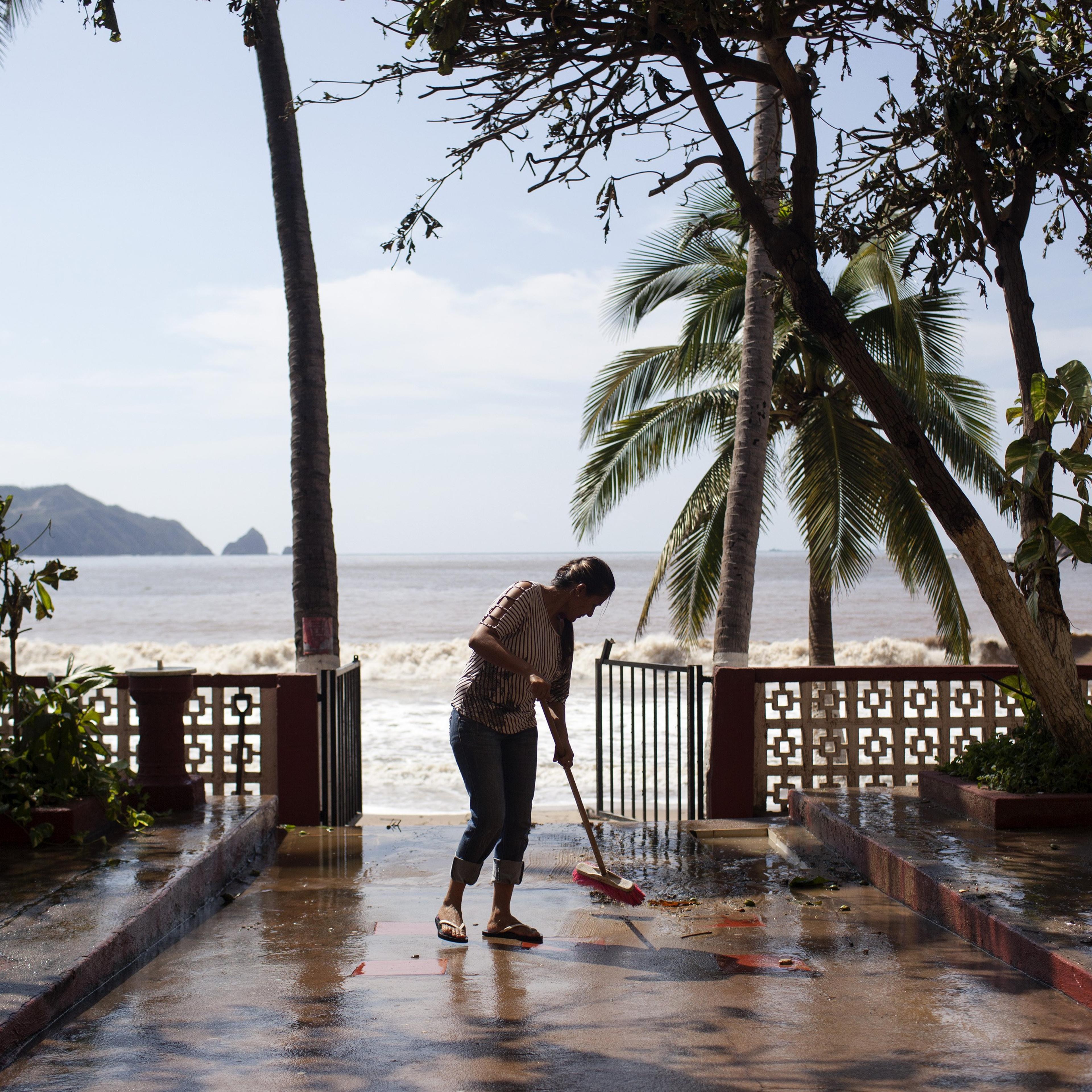 Hurricane Patricia Slams Into Mexico's Pacific Coast