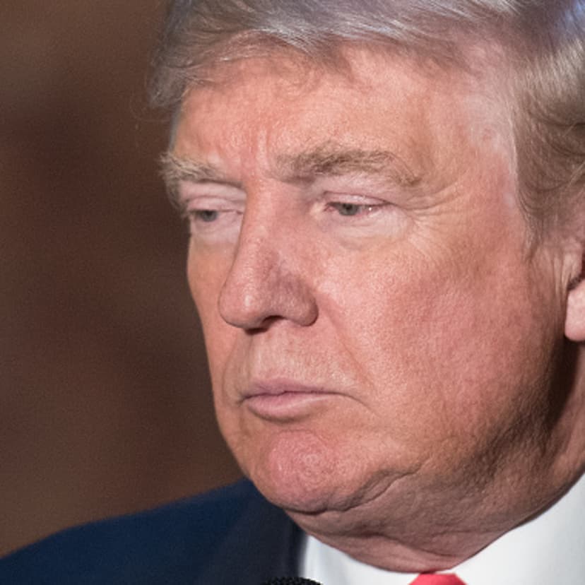 Donald Trump attends a press conference for the release of his new book "Crippled America" at Trump Tower on November 3, 2015 in New York City.