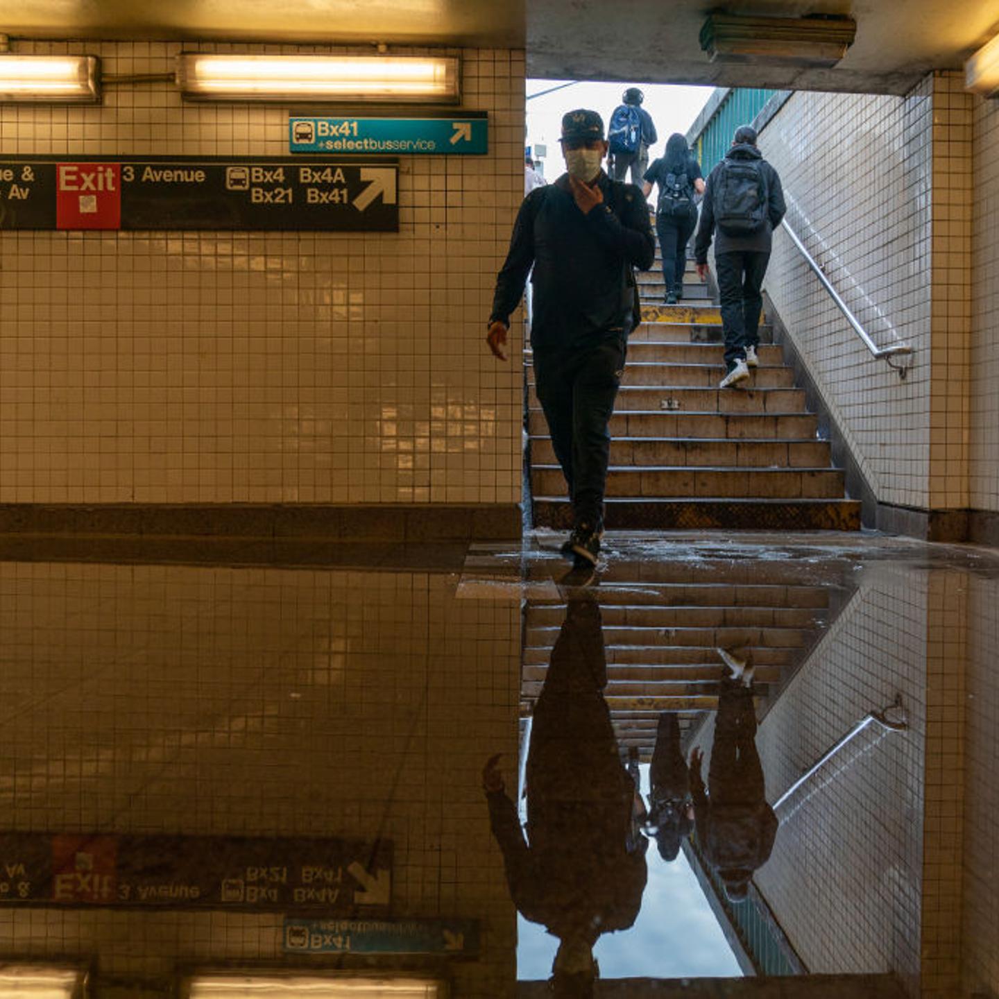 Remnants Of Hurricane Ida Move Through Northeast Causing Widespread Flooding