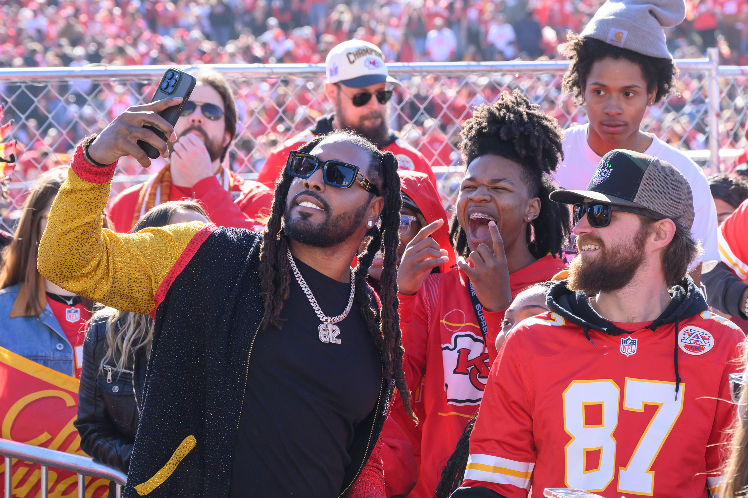Chiefs' Super Bowl Parade in Photos