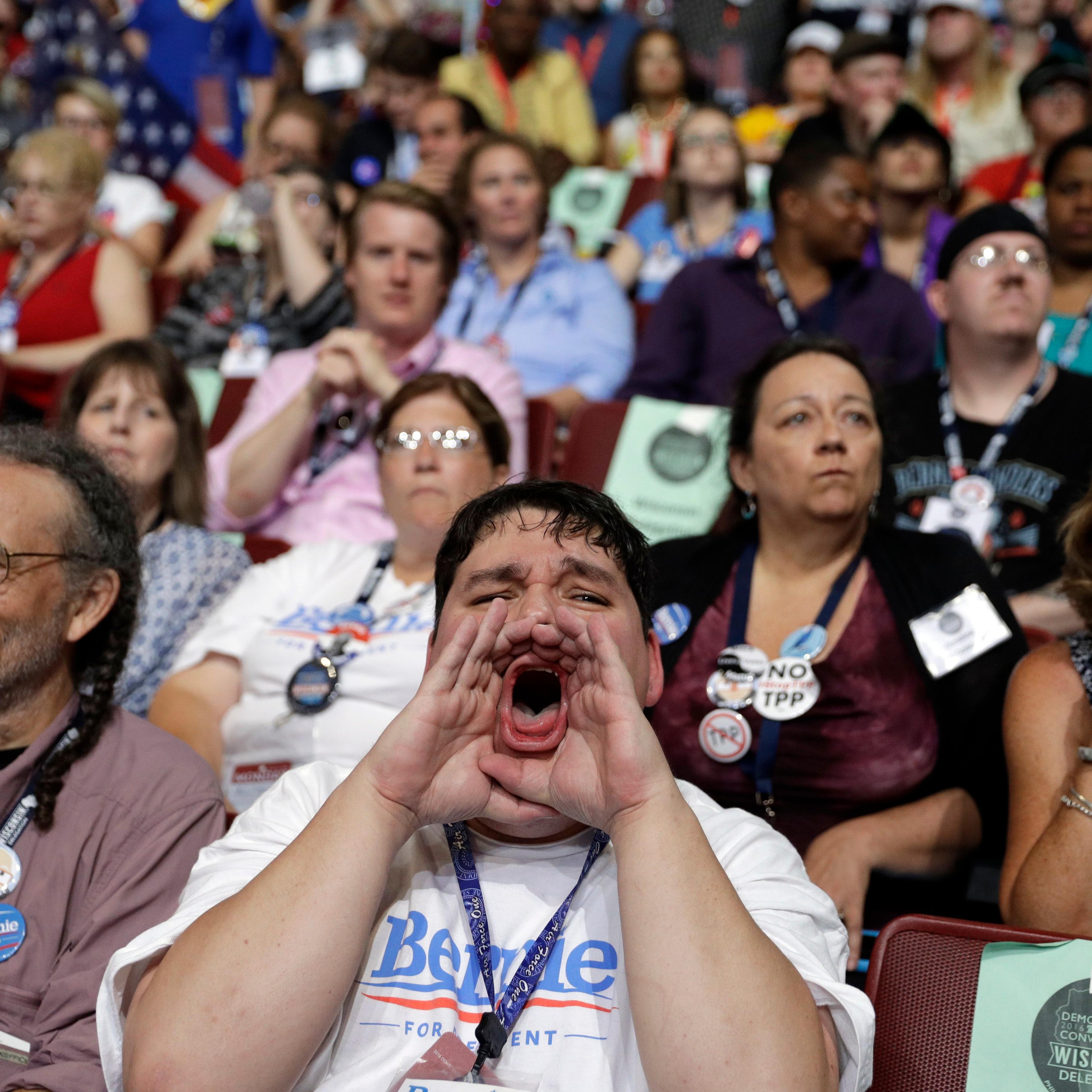 Ardent Bernie Sanders supporters hijacked the opening moments of the Democratic National Convention, repeatedly booing mentions of Hillary Clinton, chanting Sanders’ name and turning what was supposed to be a celebration into an ugly family feud. Support