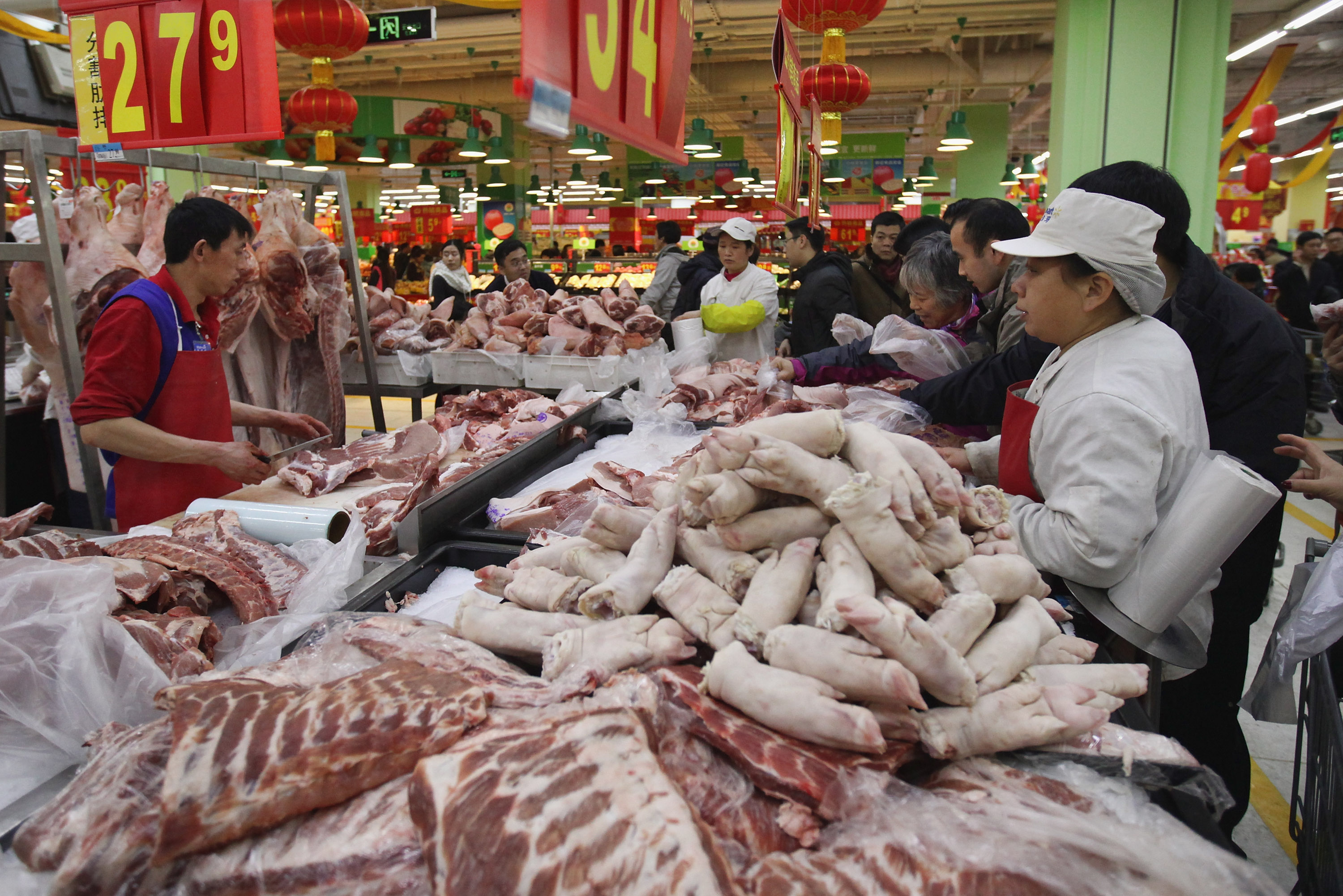 China Prepares For The Year Of The Dragon Spring Festival