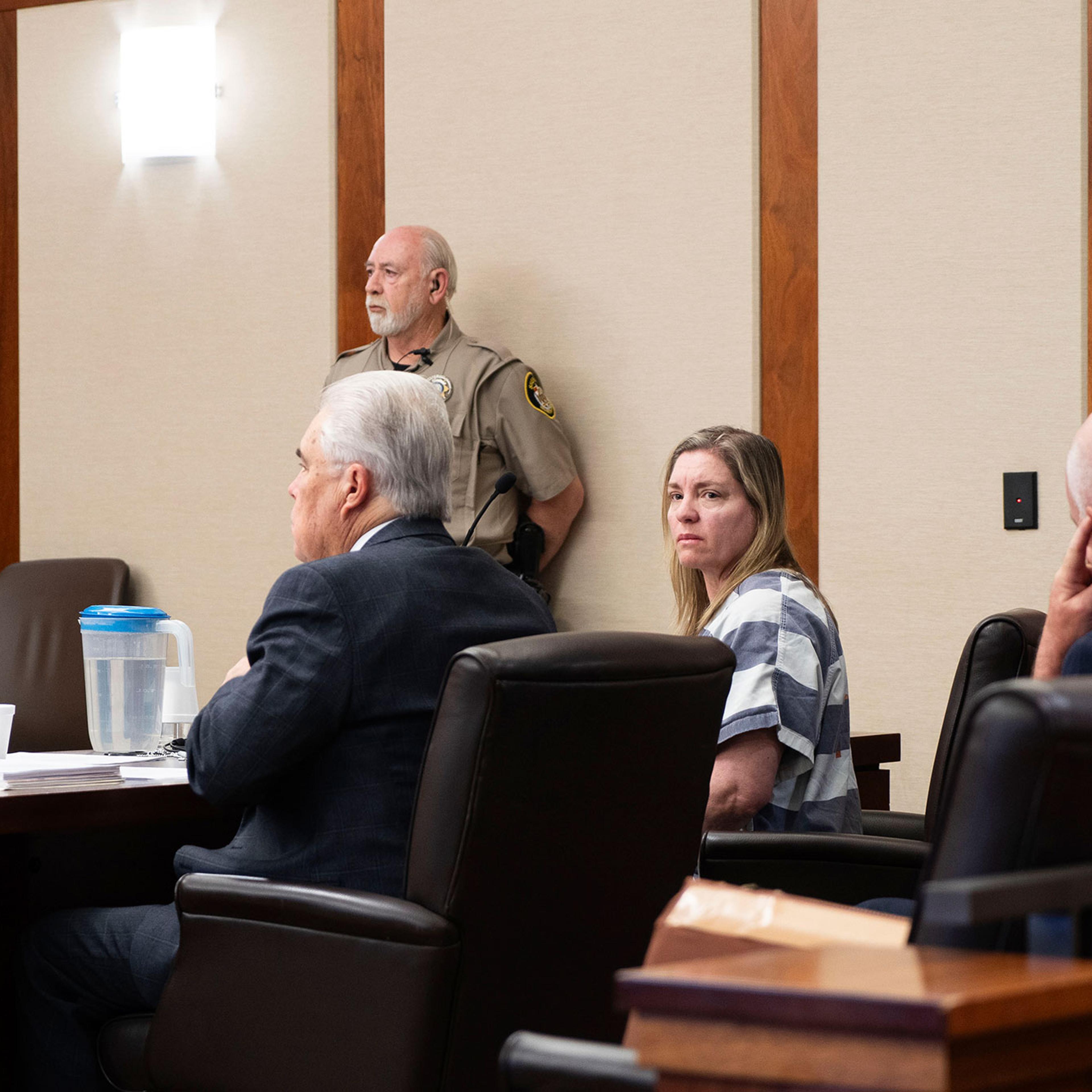 Jodi Hildebrandt attends a hearing in St. George, Utah on Dec. 27, 2023.